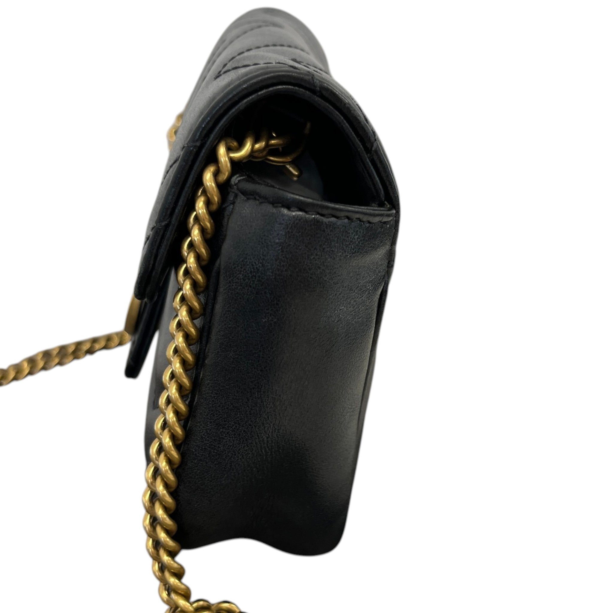Women's Gg Marmont Super Mini Bag Black