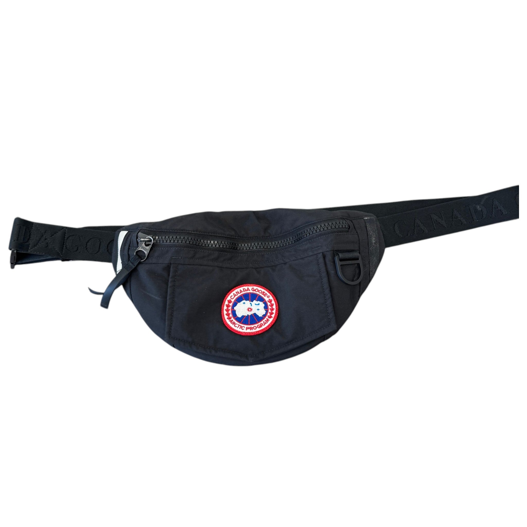 Men's Plain Waist Pack Belt Bag Black