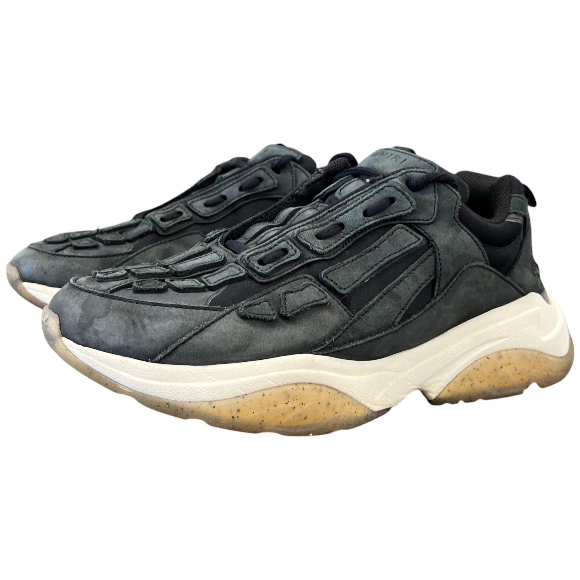 Men's Bone Runner Low Trainers Black Size EU 42 / UK 8