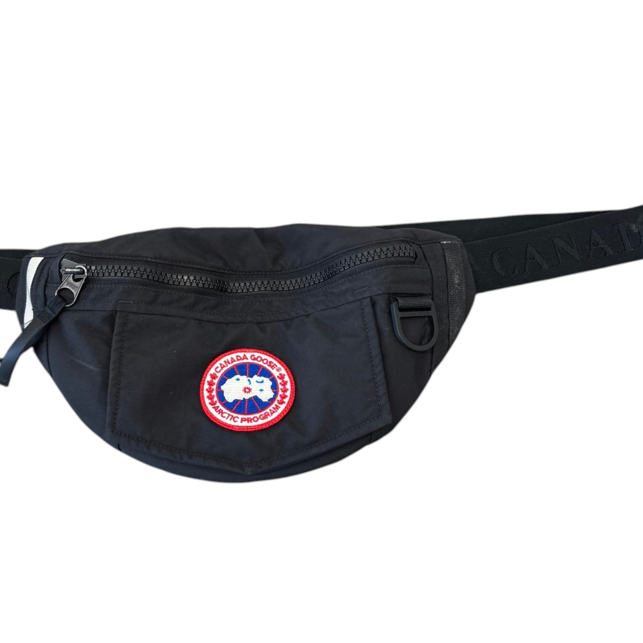 Men's Plain Waist Pack Belt Bag Black