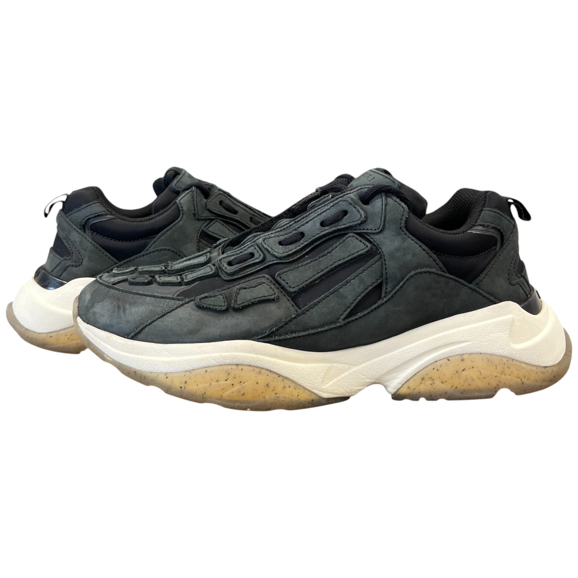 Men's Bone Runner Low Trainers Black Size EU 42 / UK 8