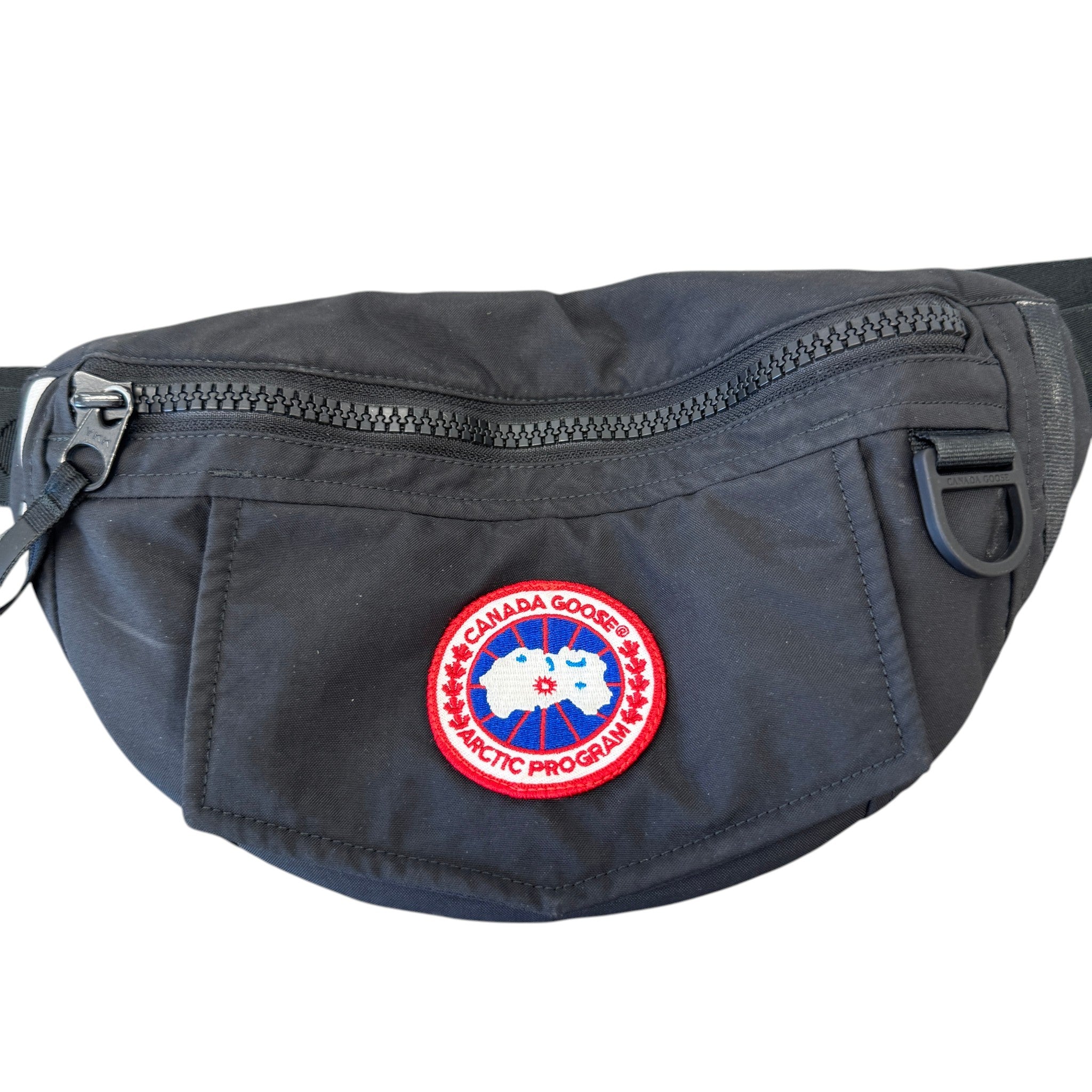 Men's Plain Waist Pack Belt Bag Black