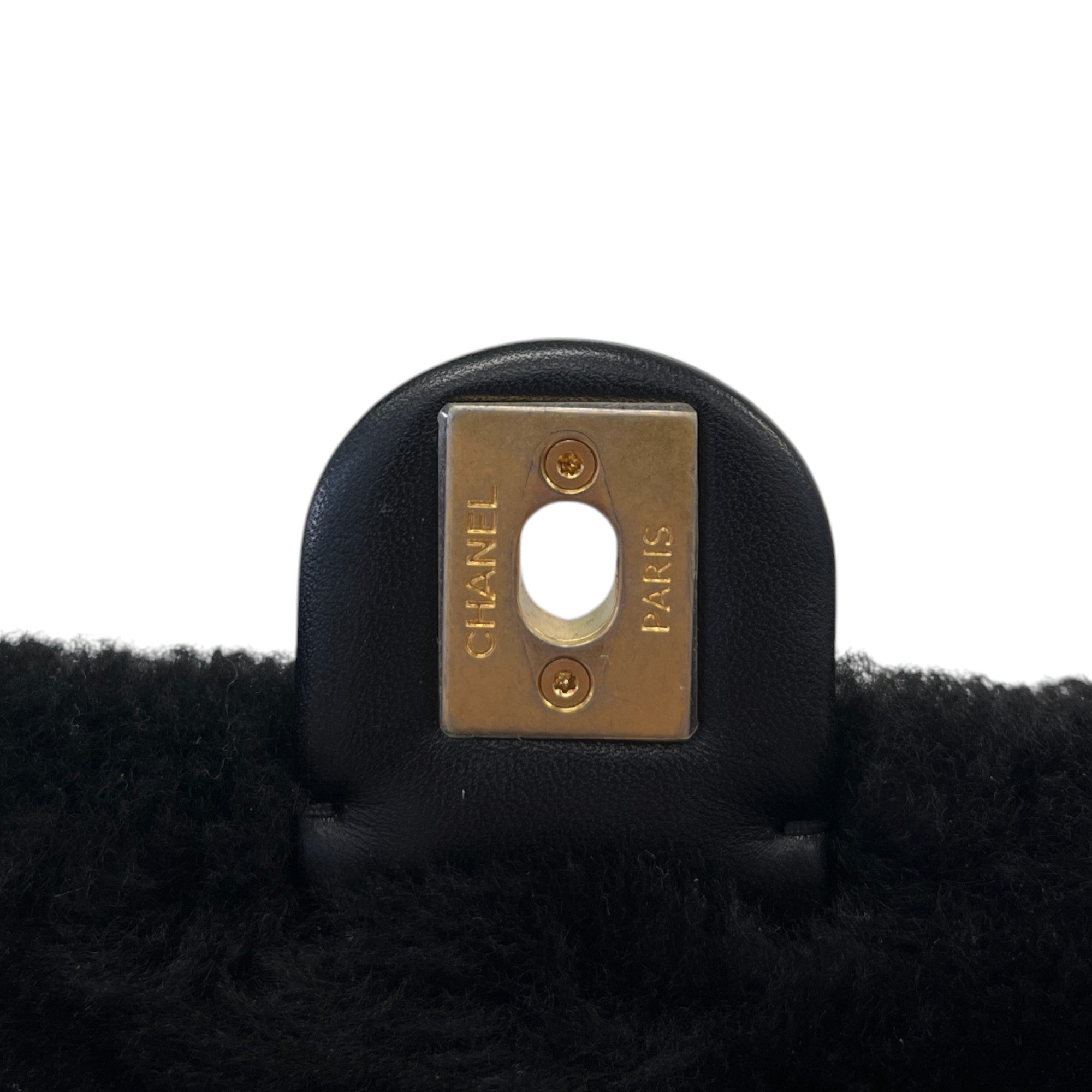 Women's Paris-Hamburg Shearling Backpack Black