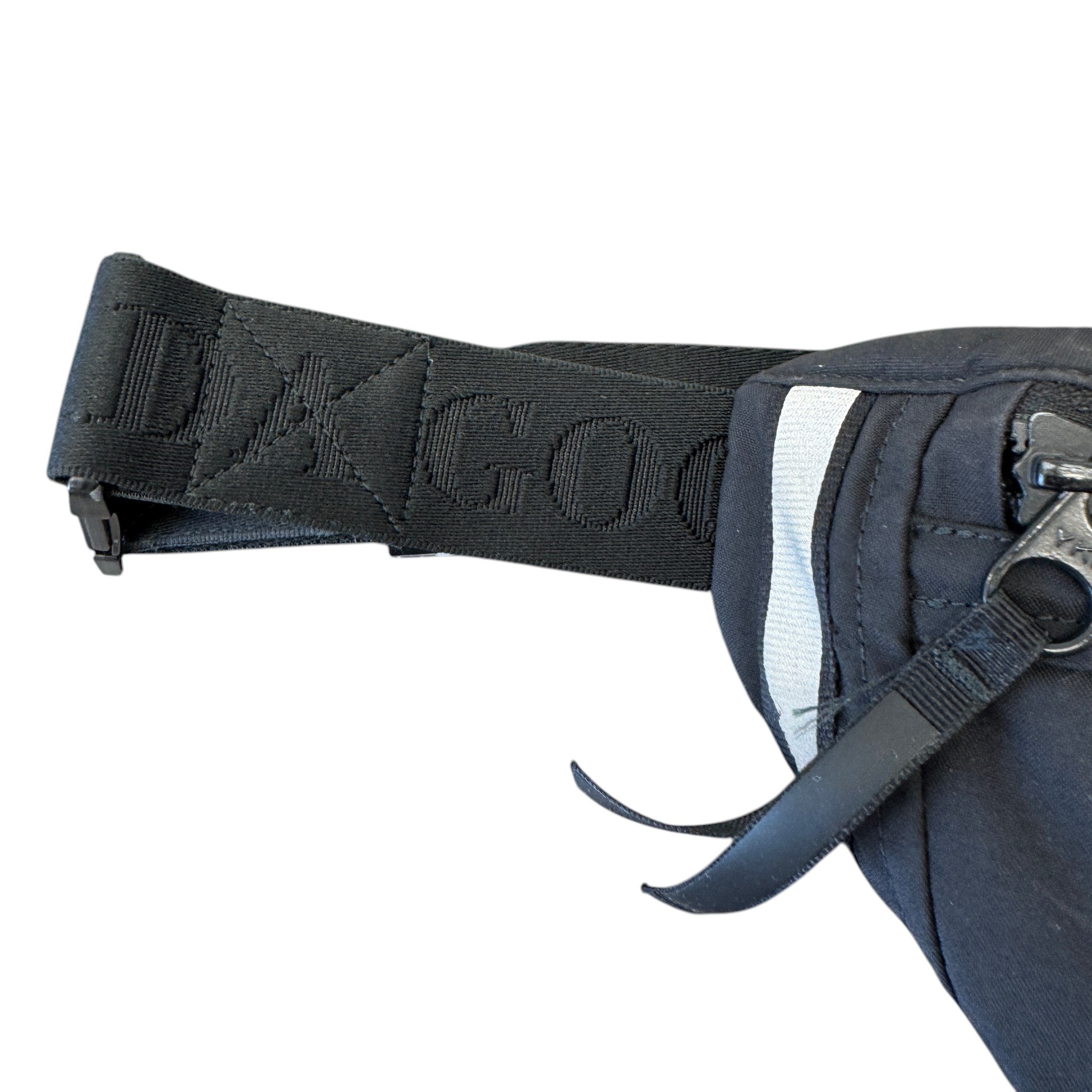 Men's Plain Waist Pack Belt Bag Black