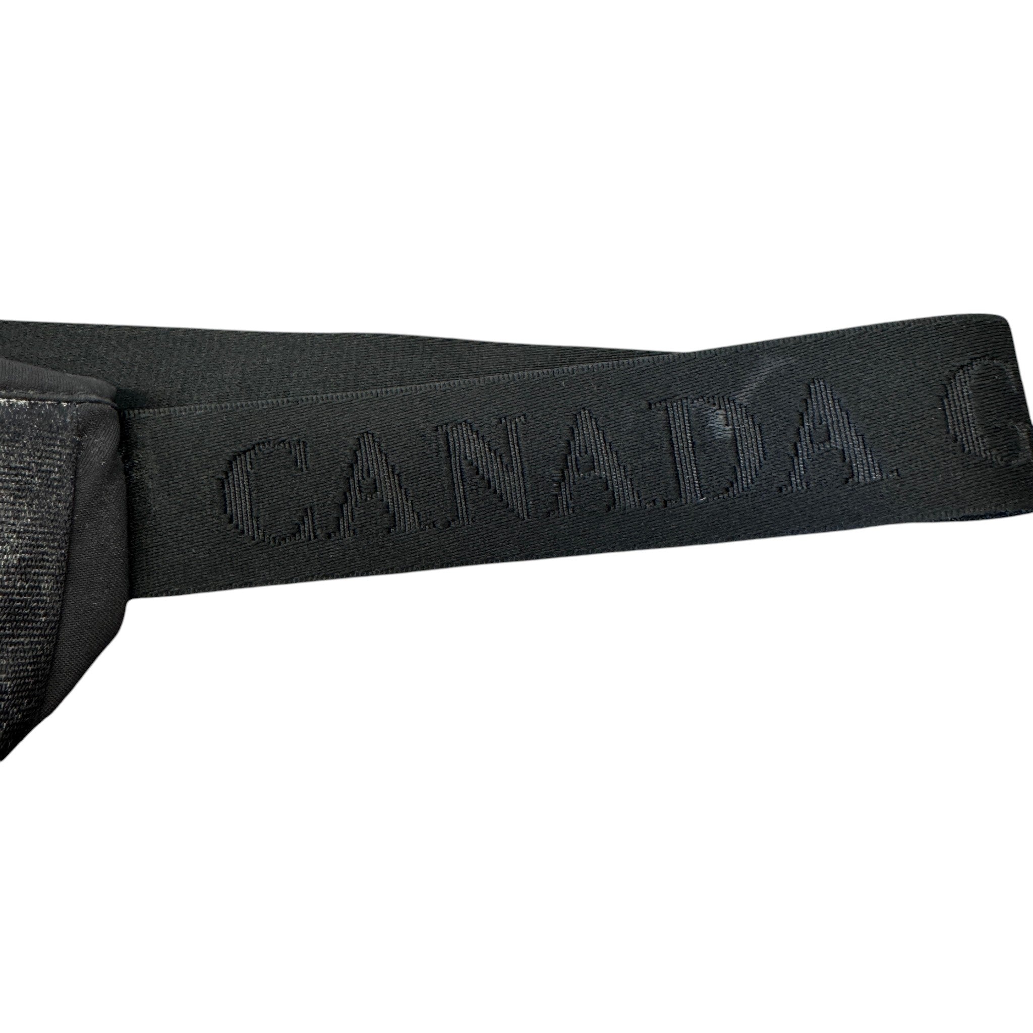 Men's Plain Waist Pack Belt Bag Black