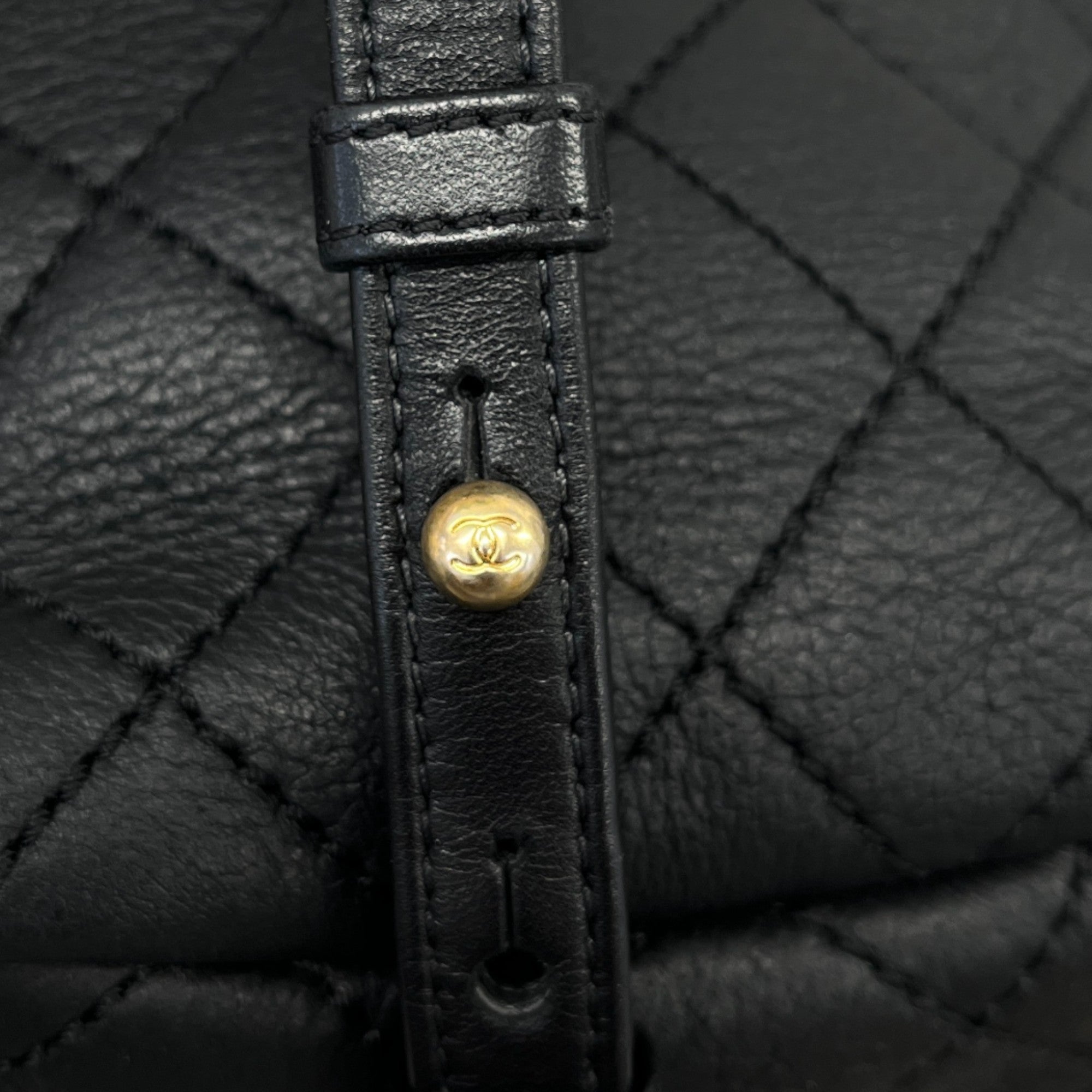 Women's Paris-Hamburg Shearling Backpack Black