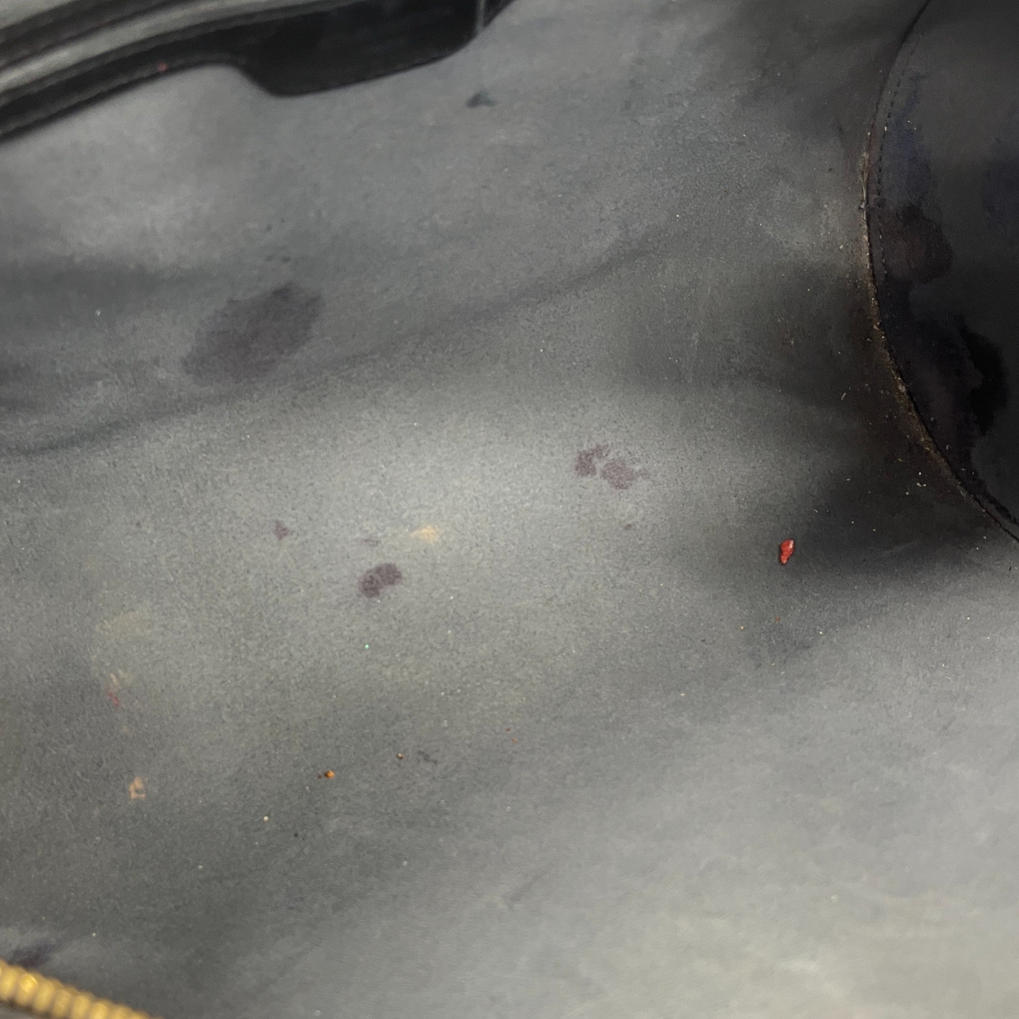 Women's Epi Leather Vintage Soufflot Bag Black