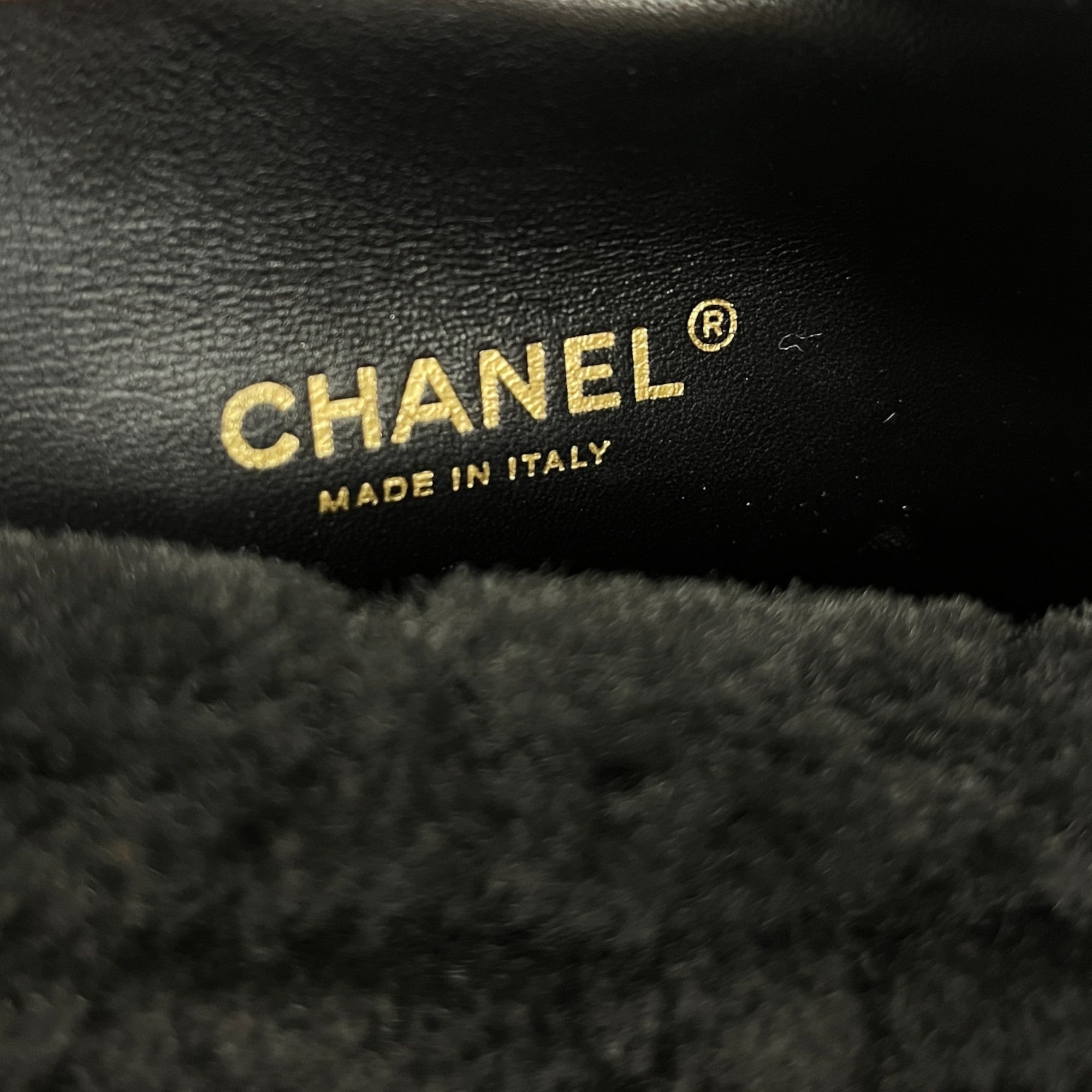 Women's Paris-Hamburg Shearling Backpack Black