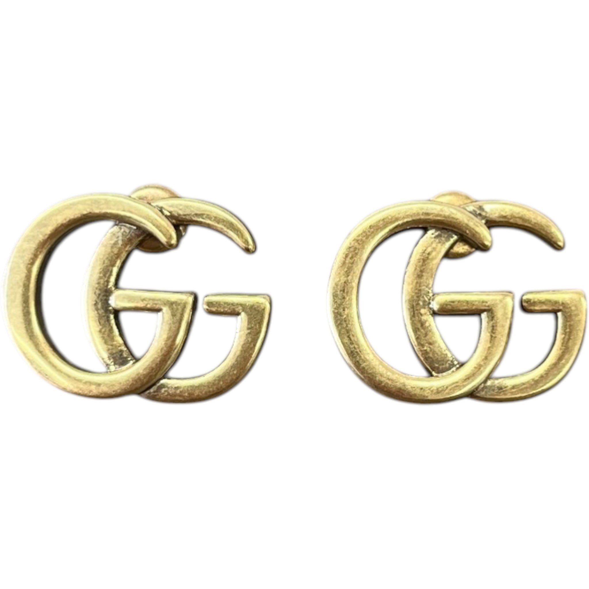 Women's Interlocking G Earrings Gold