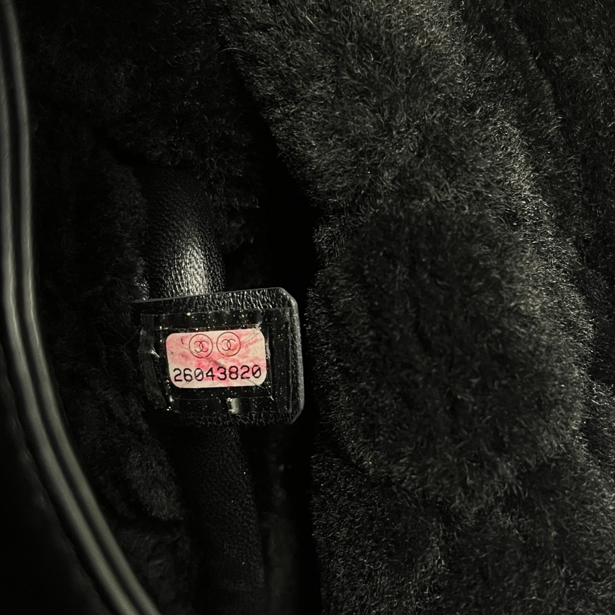 Women's Paris-Hamburg Shearling Backpack Black