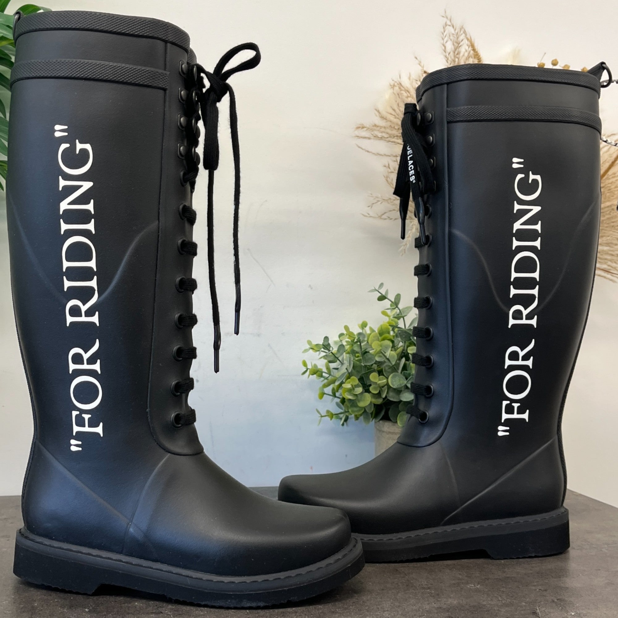 Women's For Riding Boots Black Size EU 36 / UK 3