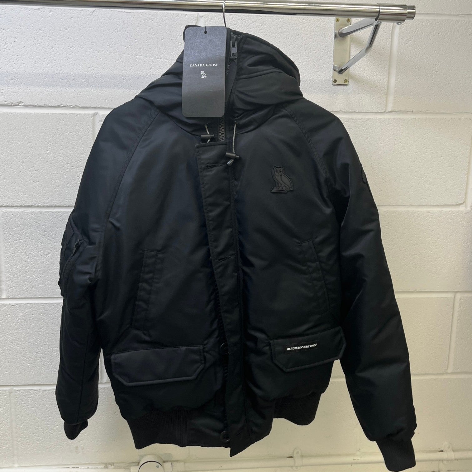 X Ovo Drake Down Jacket Black Size XS