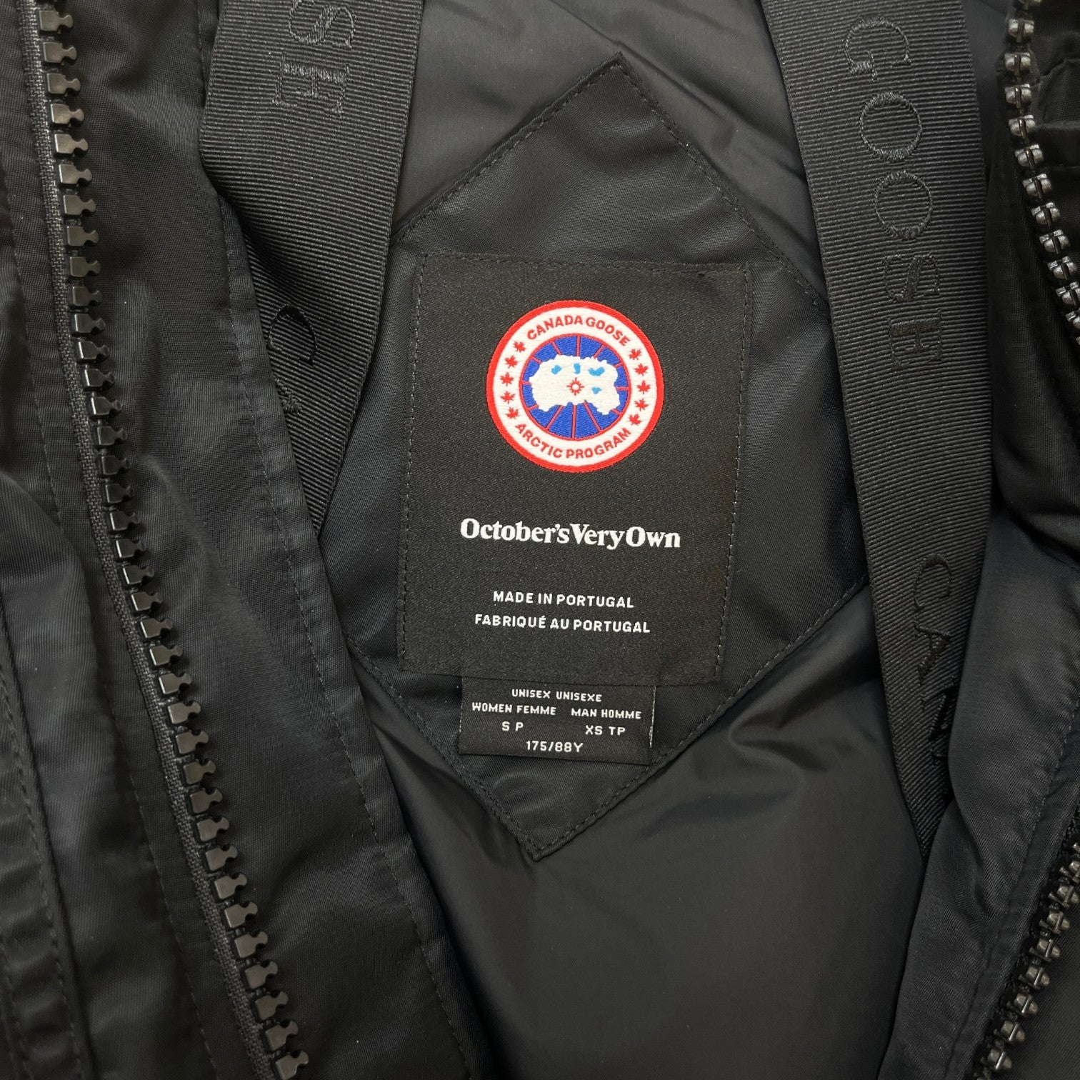 X Ovo Drake Down Jacket Black Size XS