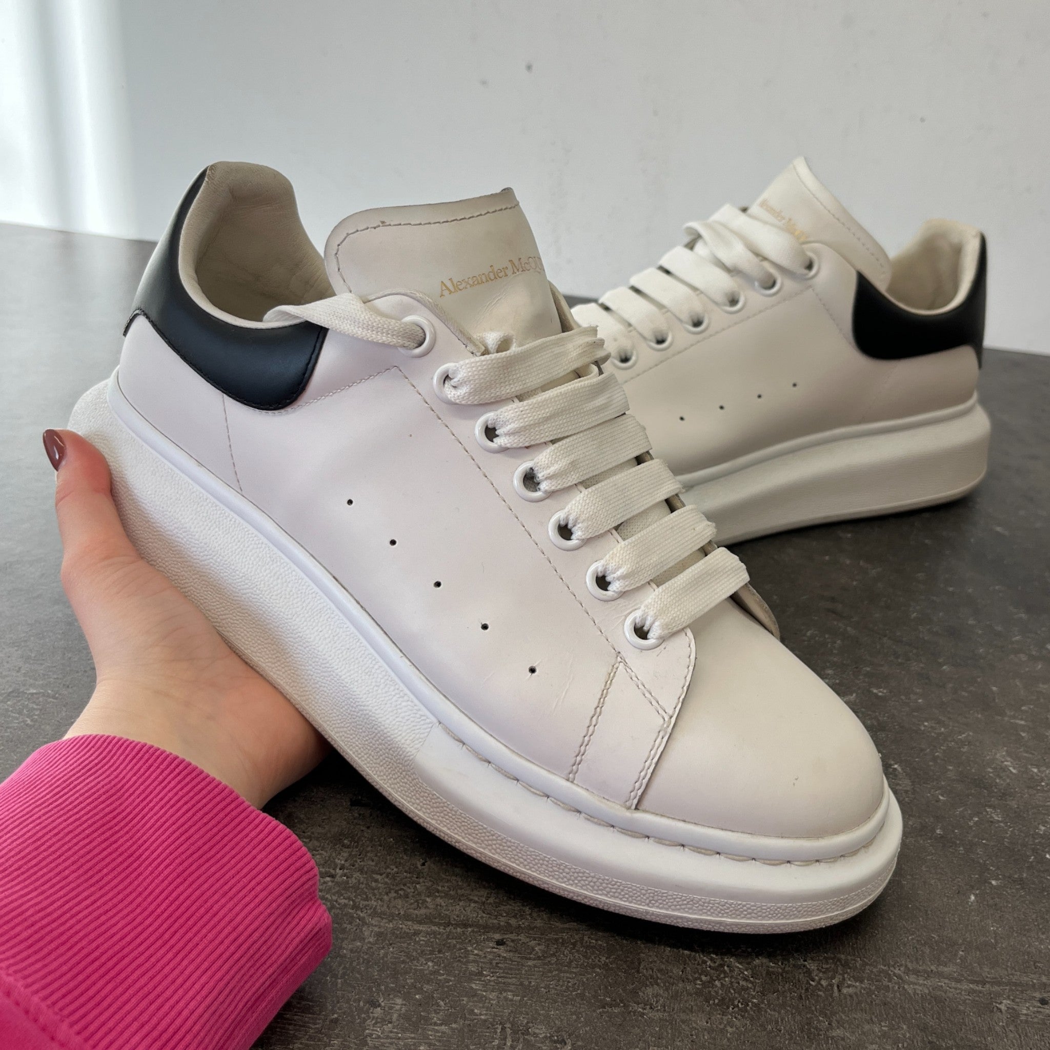 Men's Oversized Low Trainers White Size EU 43 / UK 9