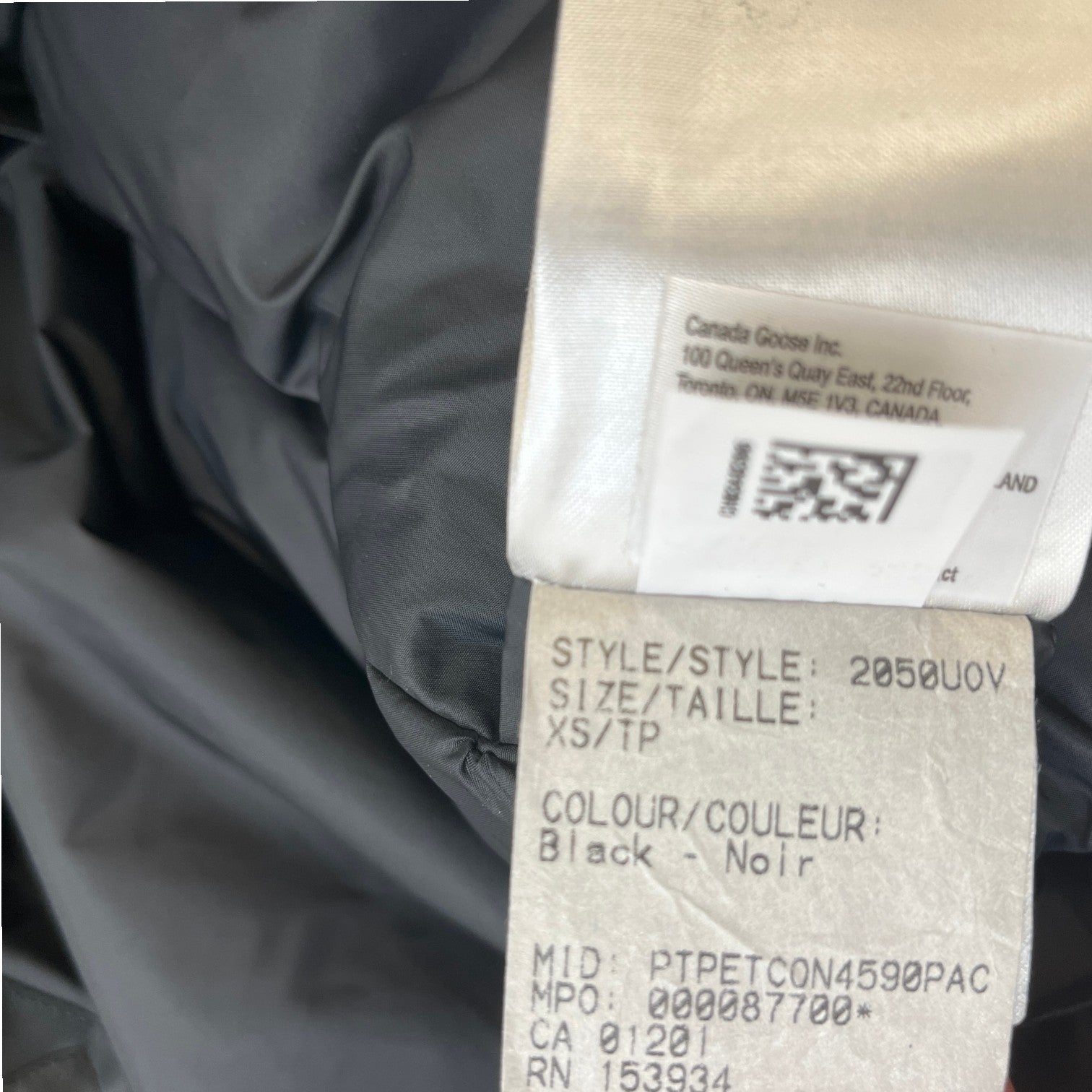 X Ovo Drake Down Jacket Black Size XS