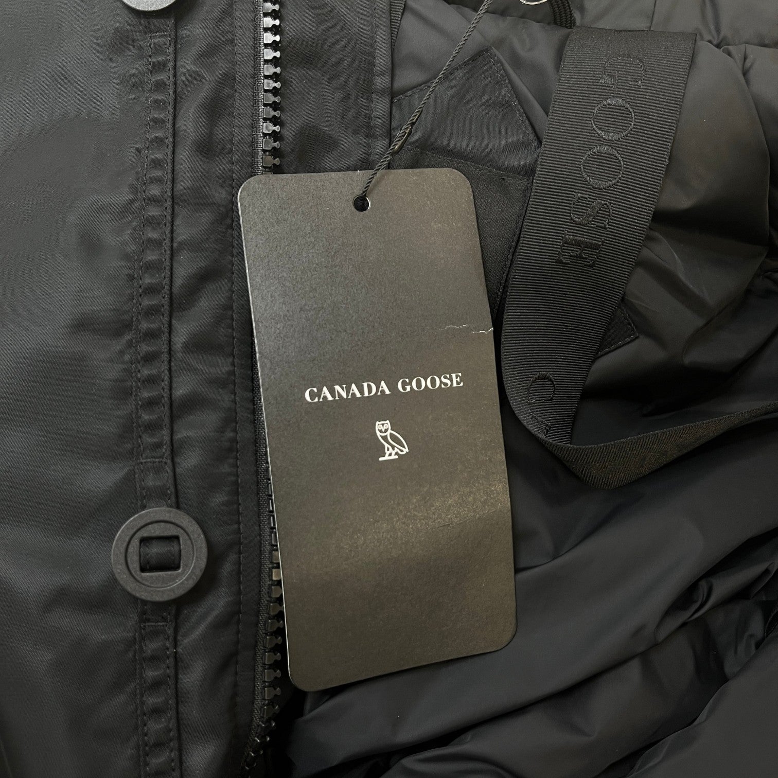 X Ovo Drake Down Jacket Black Size XS