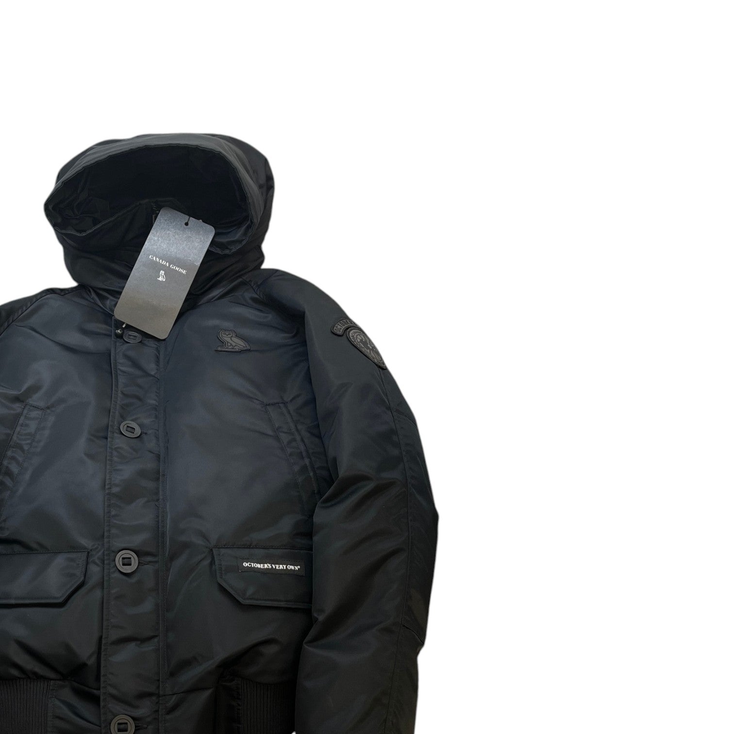 X Ovo Drake Down Jacket Black Size XS