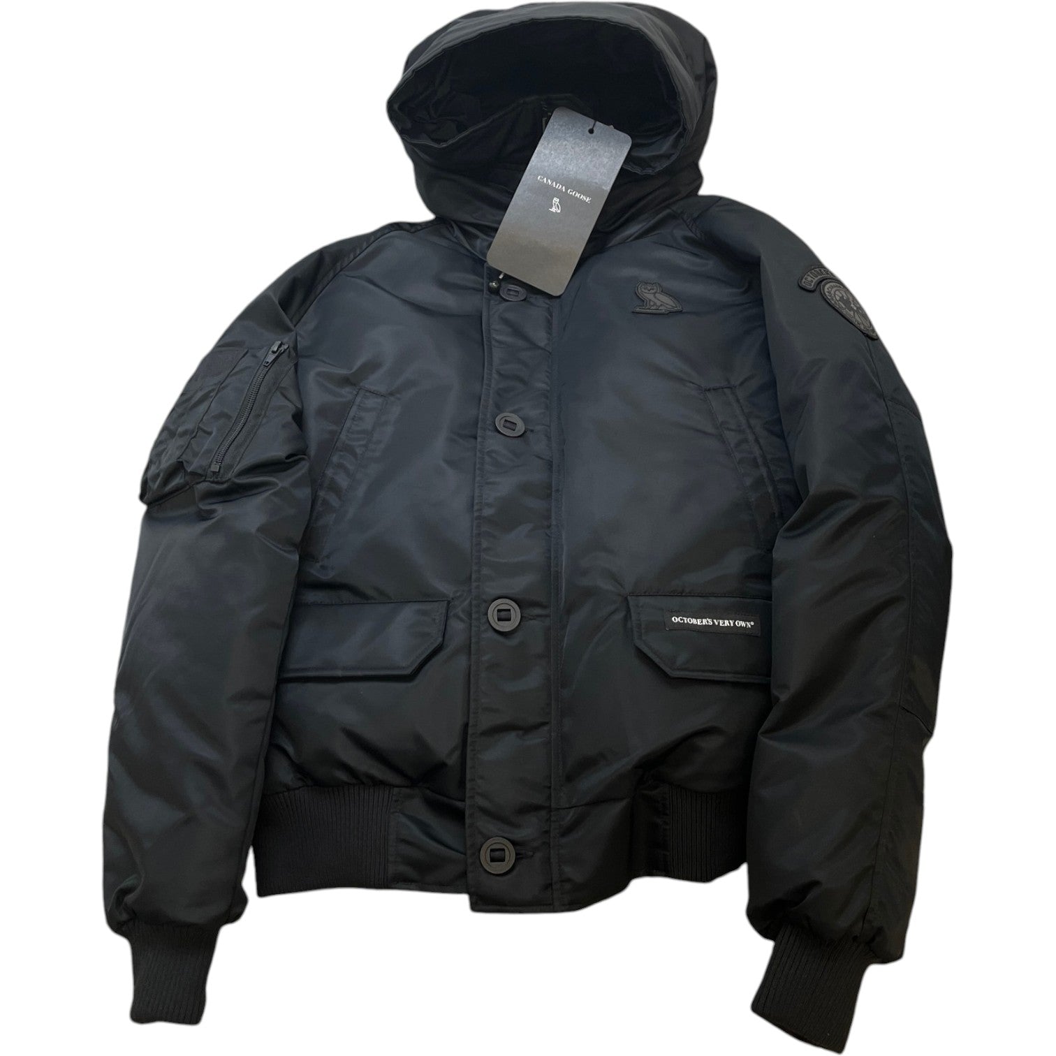 X Ovo Drake Down Jacket Black Size XS