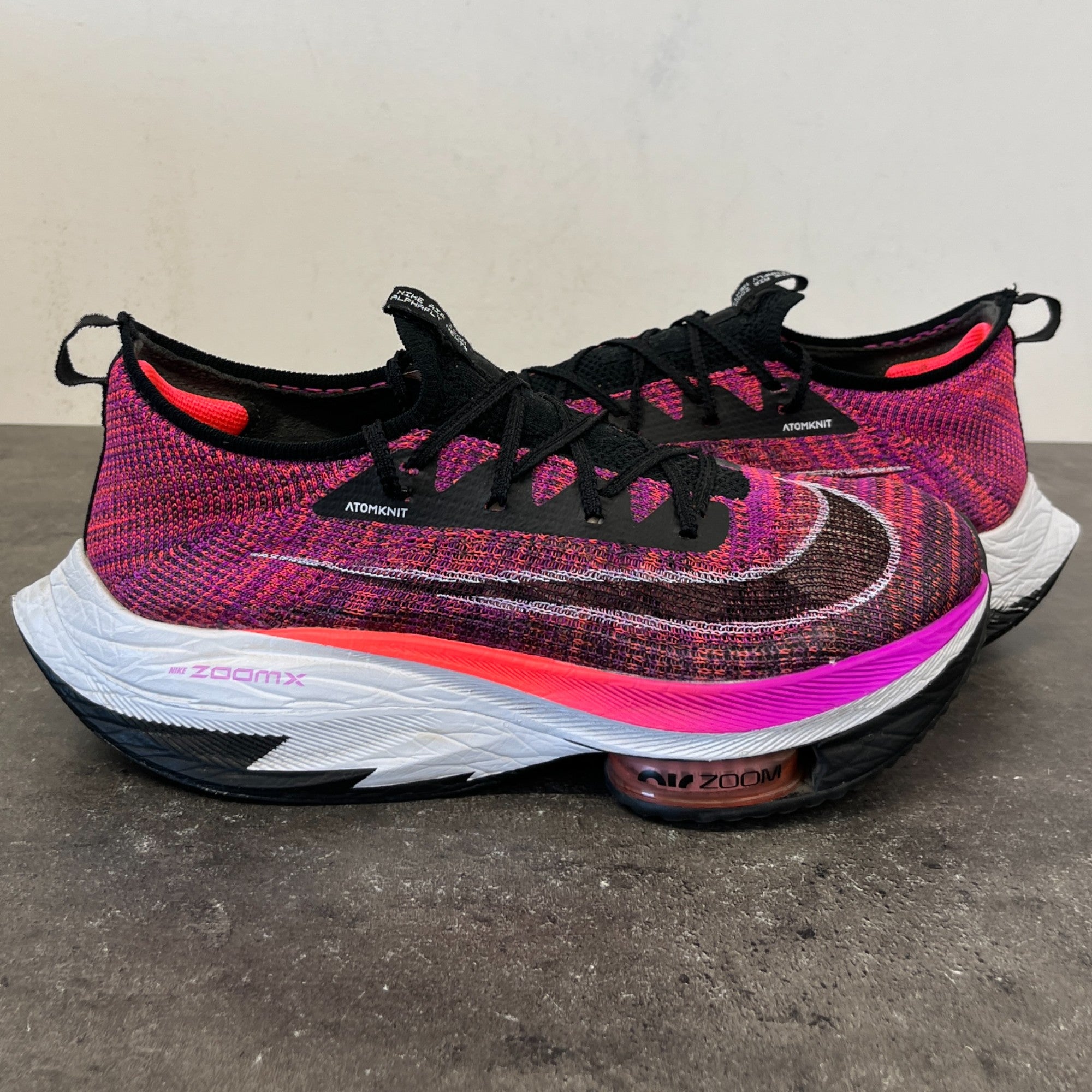 Men's Zoomx Alphafly Low Trainers Purple Size EU 43 / UK 9