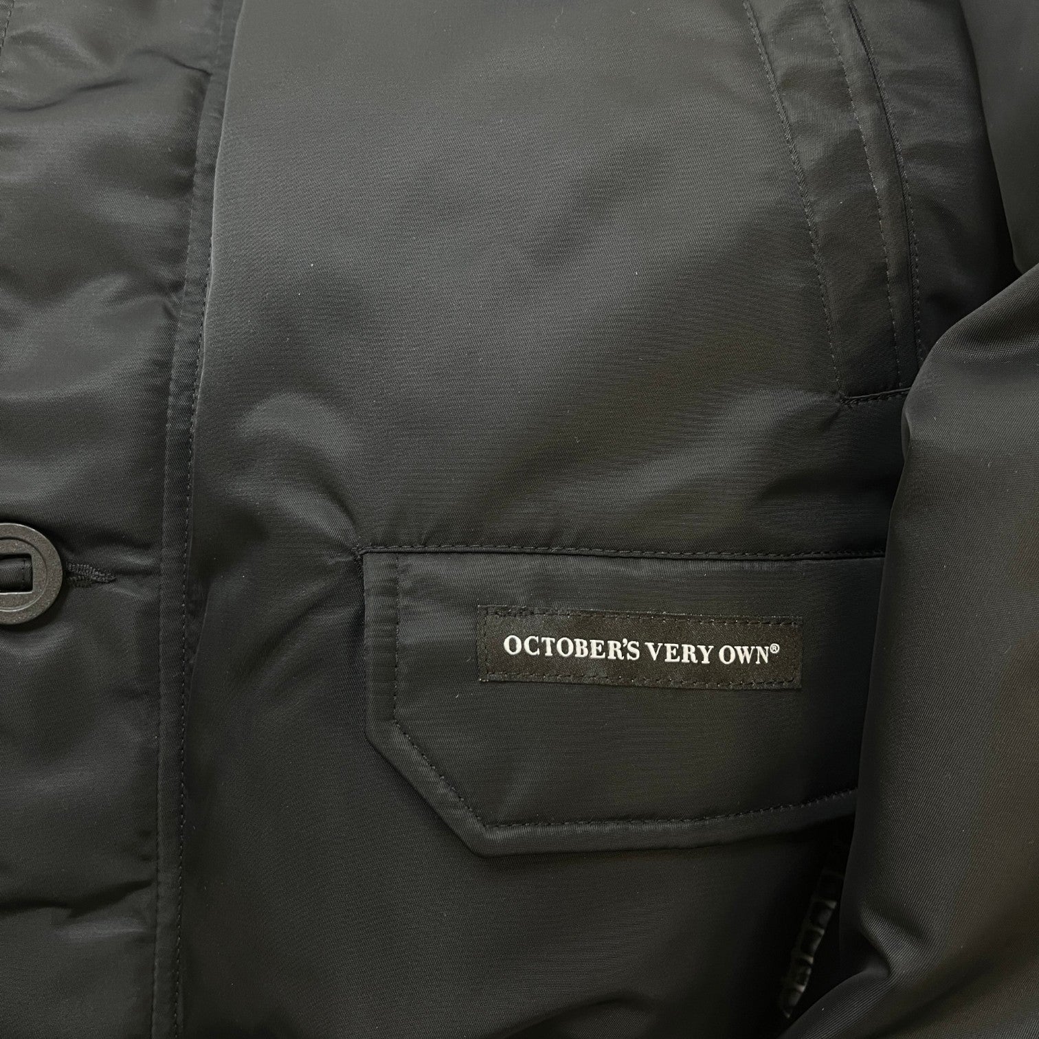X Ovo Drake Down Jacket Black Size XS