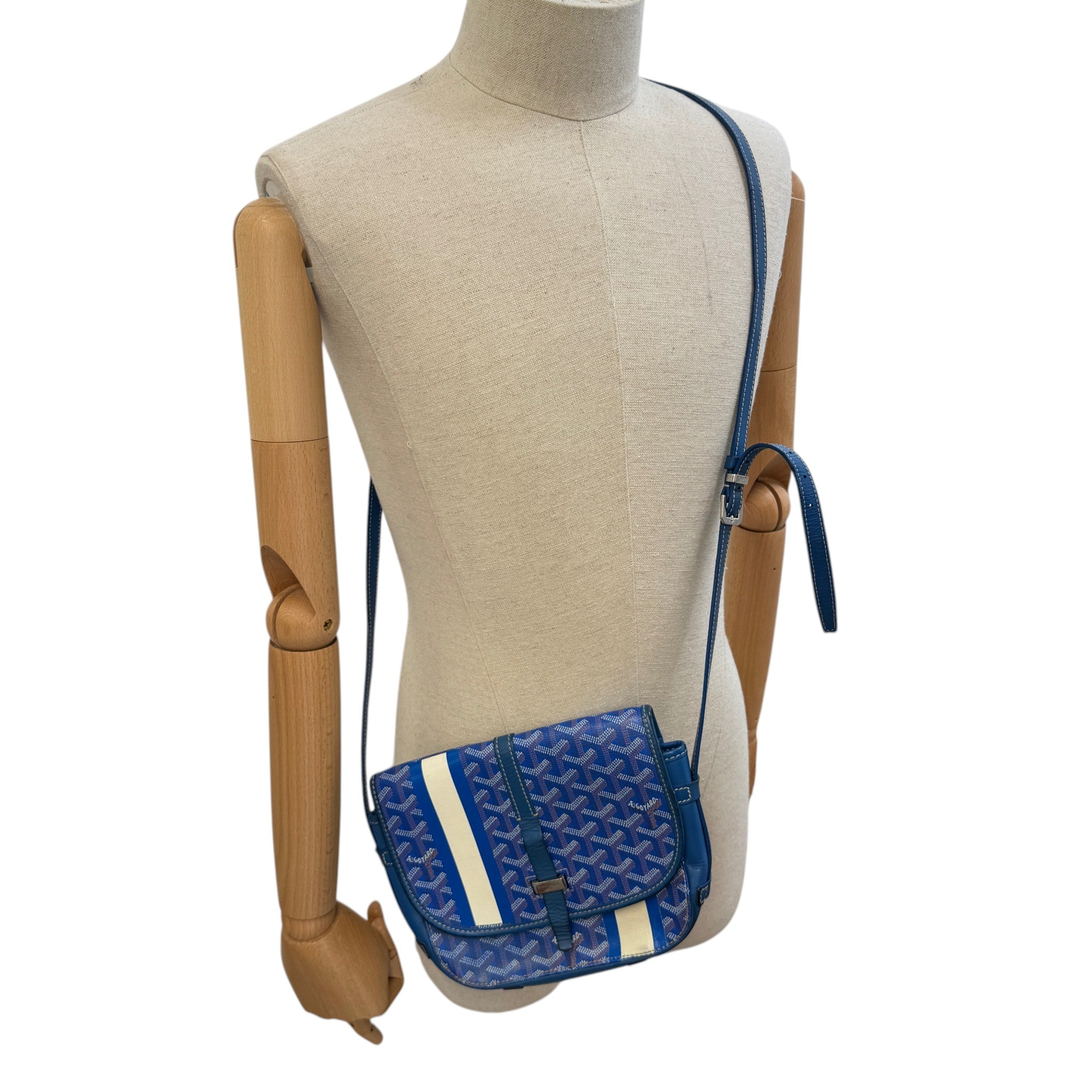 Men's Belvedere Pm Messenger Bag Blue