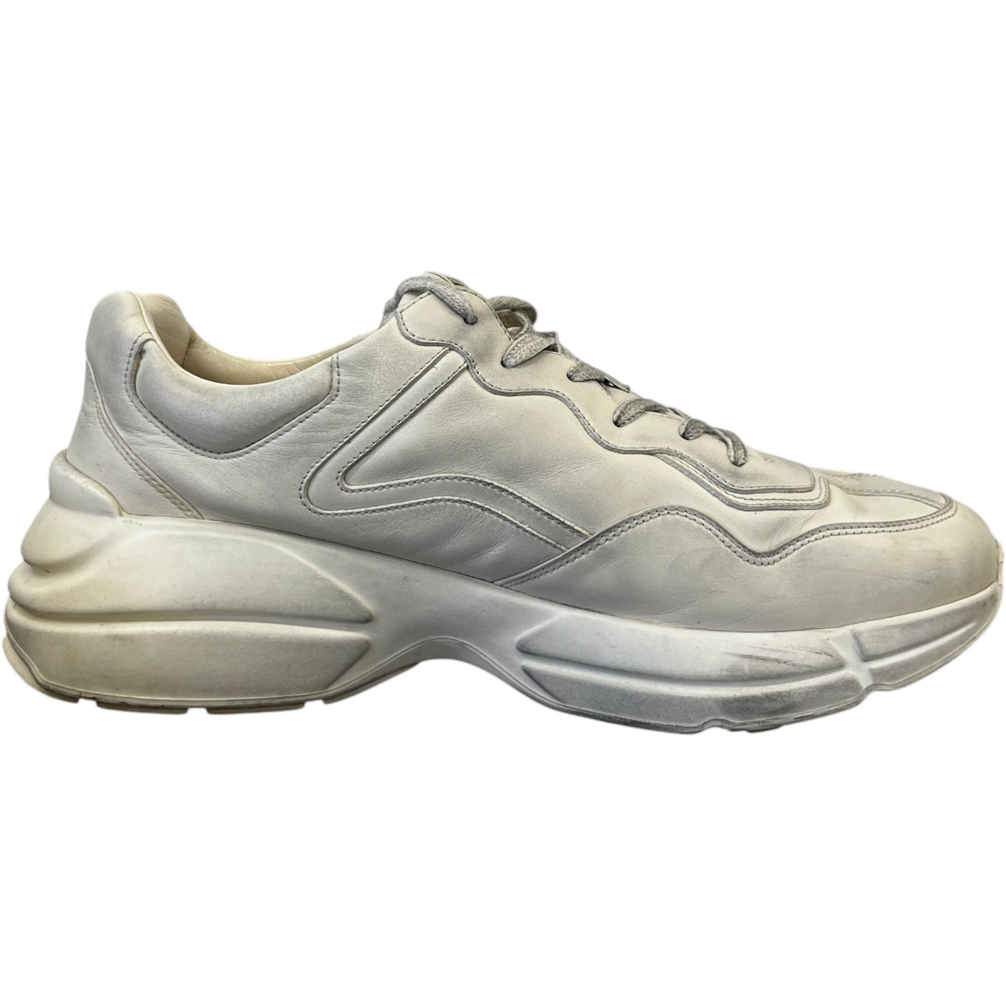 Men's Rhyton Mouth Low Trainers Cream Size EU 45 / UK 11