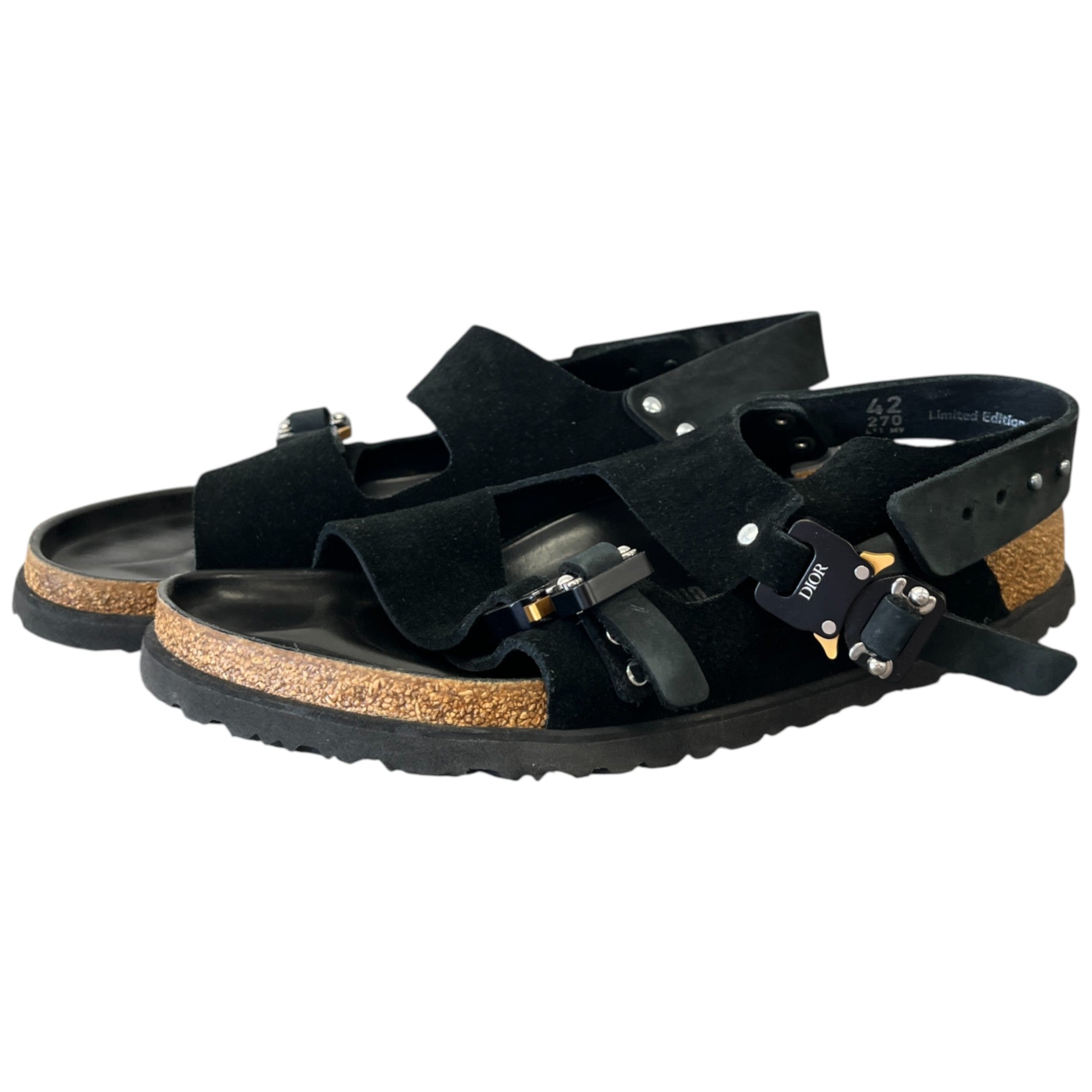 Men's X Birkenstocks Sandals Black Size EU 42 / UK 8