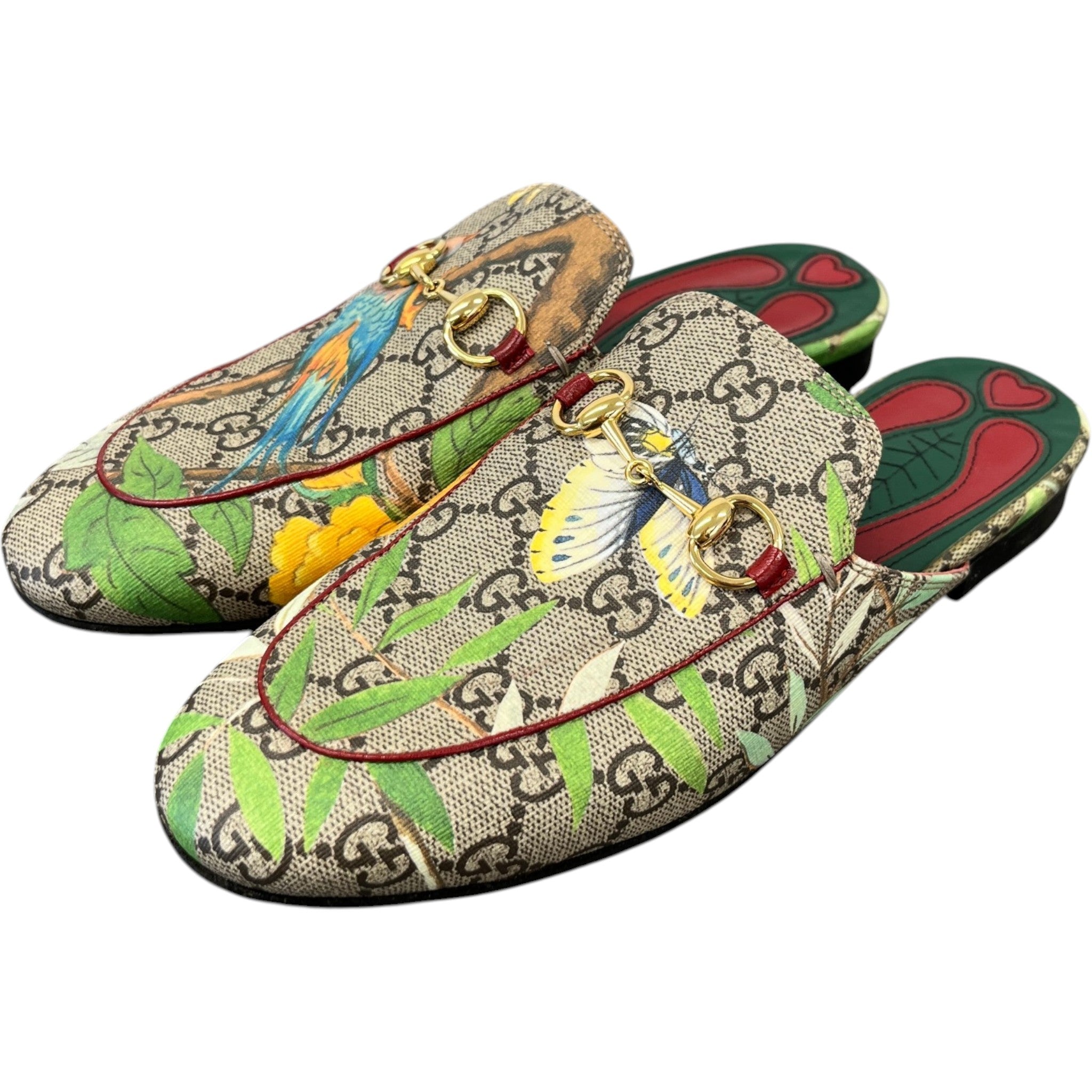 Women's Princetown Loafers Beige Size EU 36 / UK 3