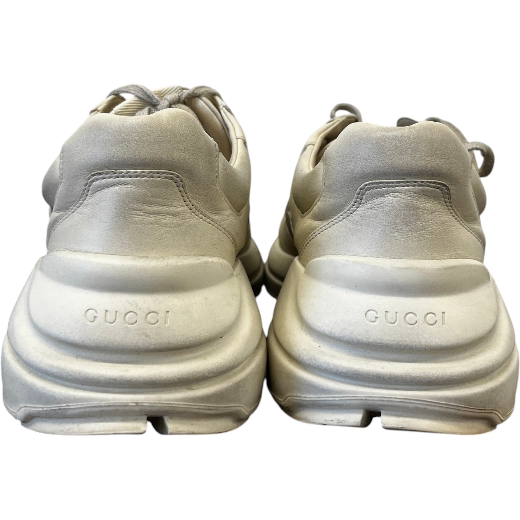 Men's Rhyton Mouth Low Trainers Cream Size EU 45 / UK 11