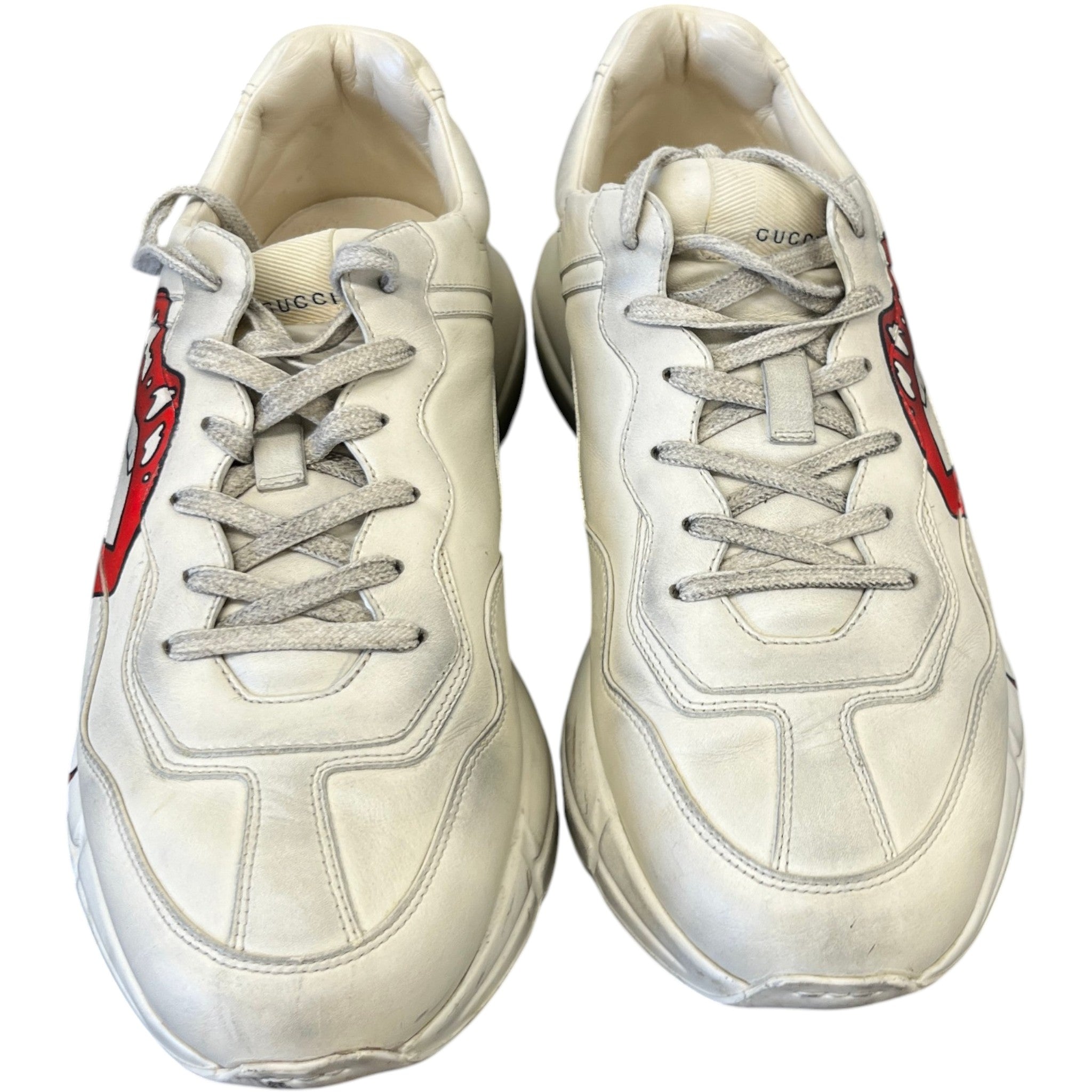 Men's Rhyton Mouth Low Trainers Cream Size EU 45 / UK 11