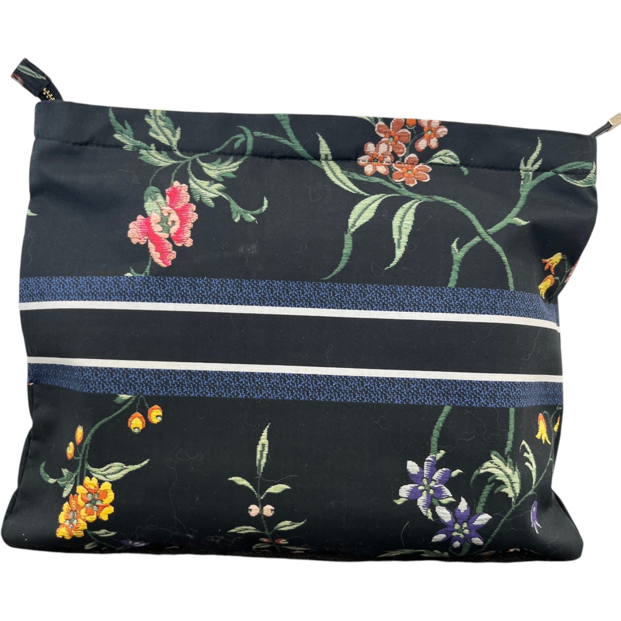 Women's Diortravel Floral Print Pouch Navy