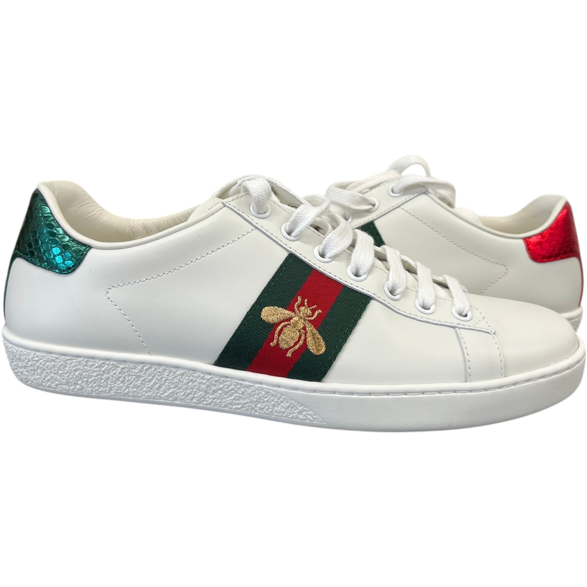 Women's Ace Low Trainers White Size EU 37.5 / UK 4.5