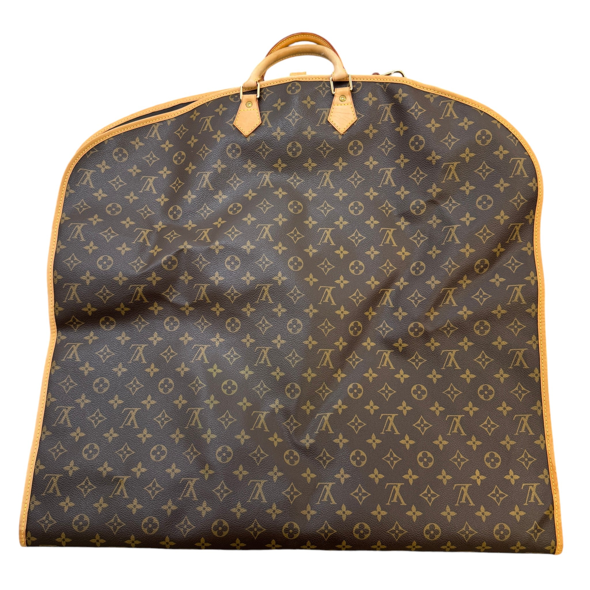 Women's Monogram Garment Bag Brown