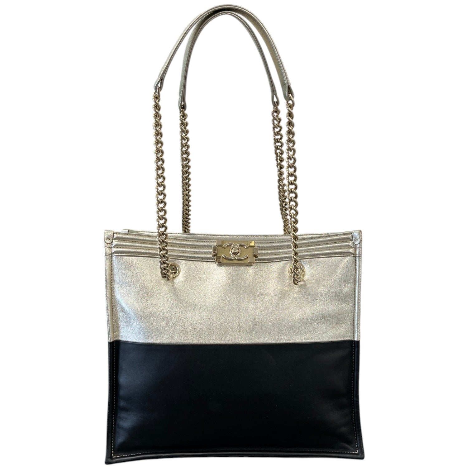 Women's Boy Tote Handbag Black