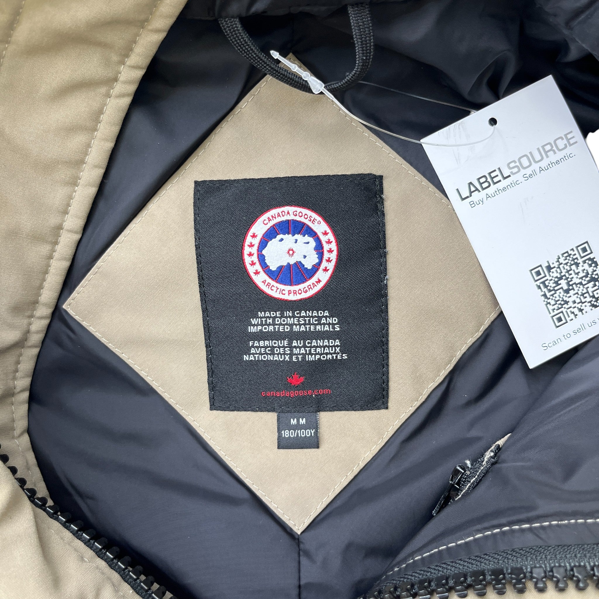 Men's Macmillan Down Jacket Beige Size M