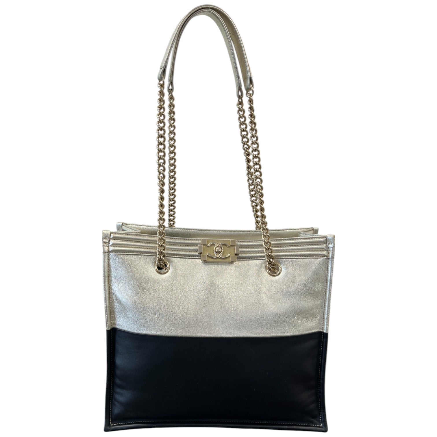 Women's Boy Tote Handbag Black