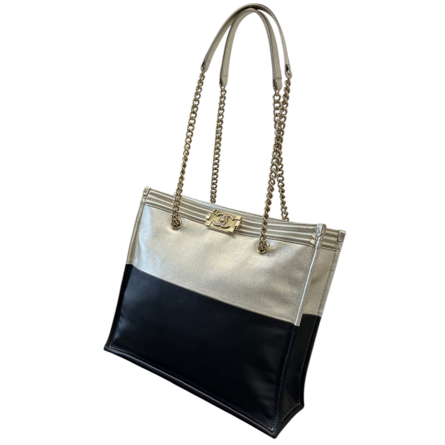 Women's Boy Tote Handbag Black