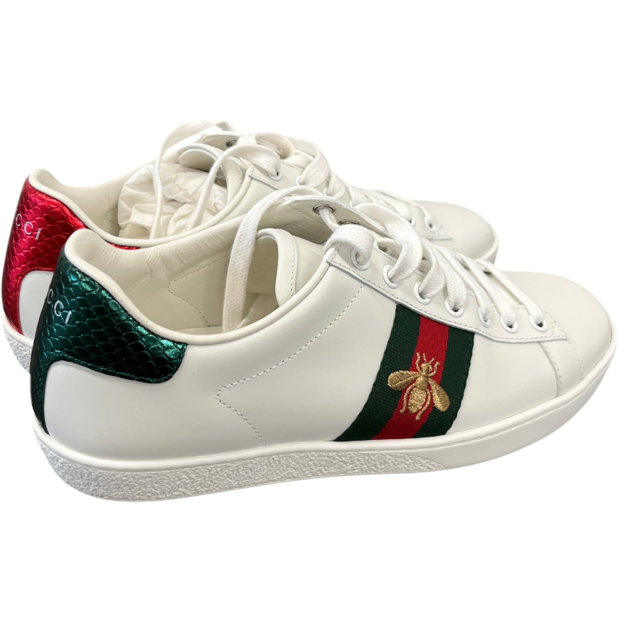 Women's Ace Low Trainers White Size EU 37.5 / UK 4.5