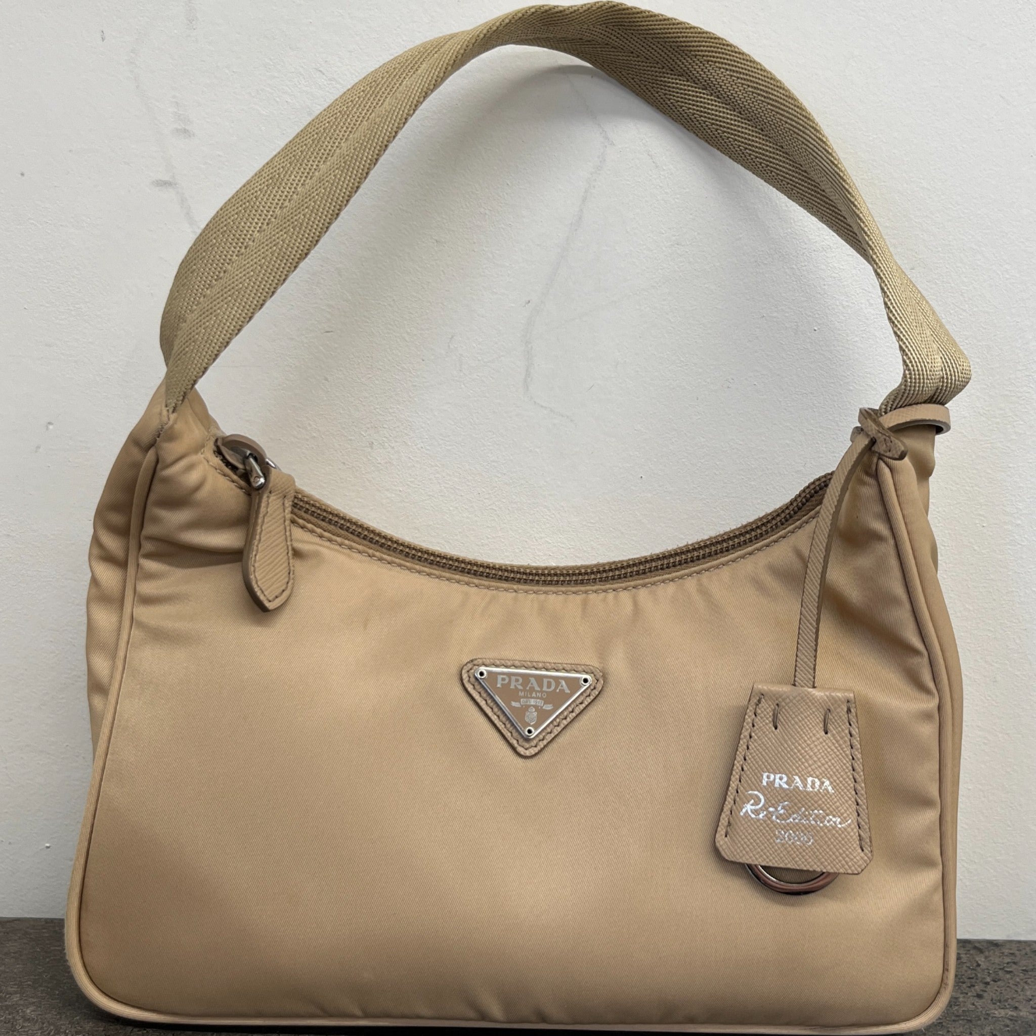 Women's Re-Edition 2000 Handbag Beige