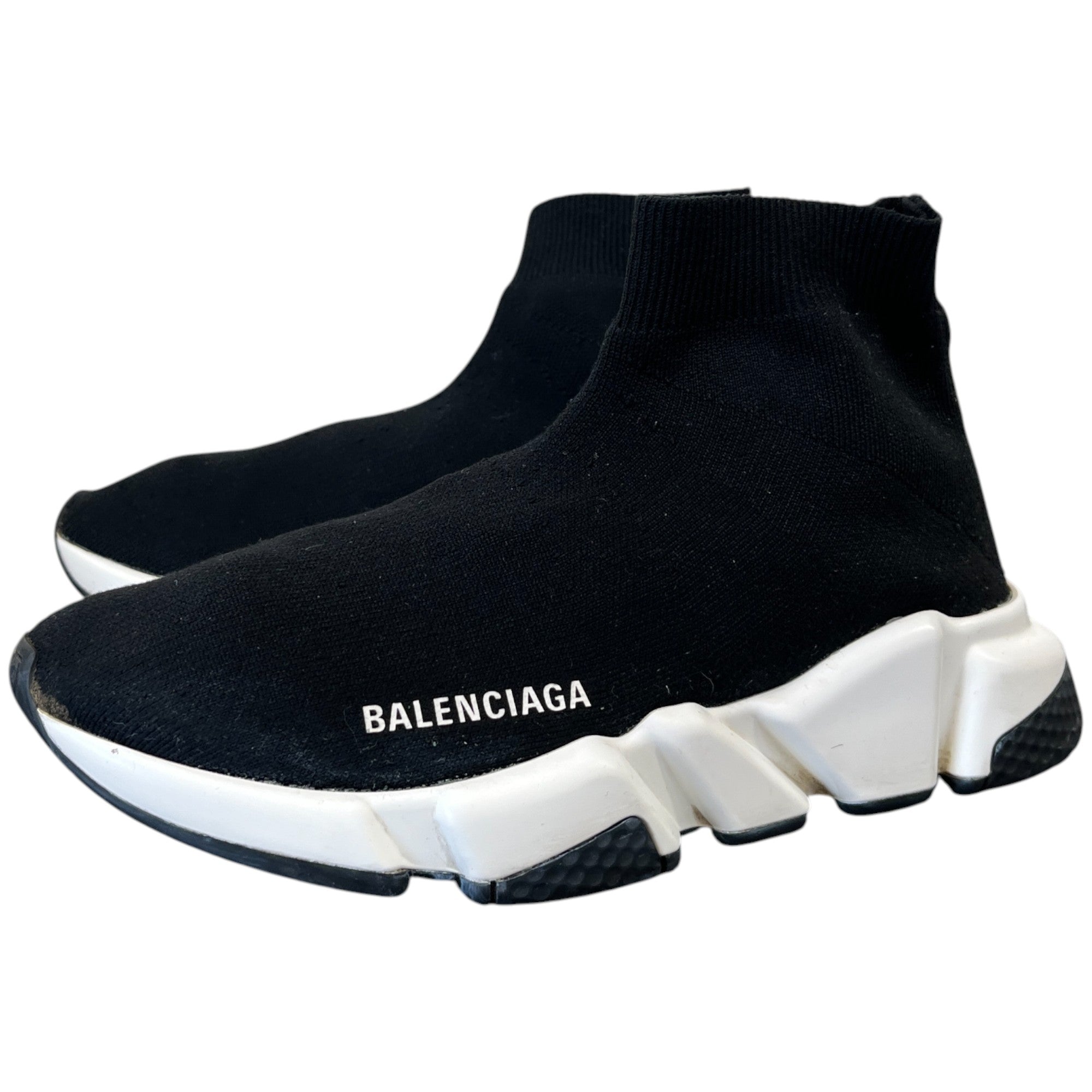 Women's Speed Sock High Trainers Black Size EU 37 / UK 4