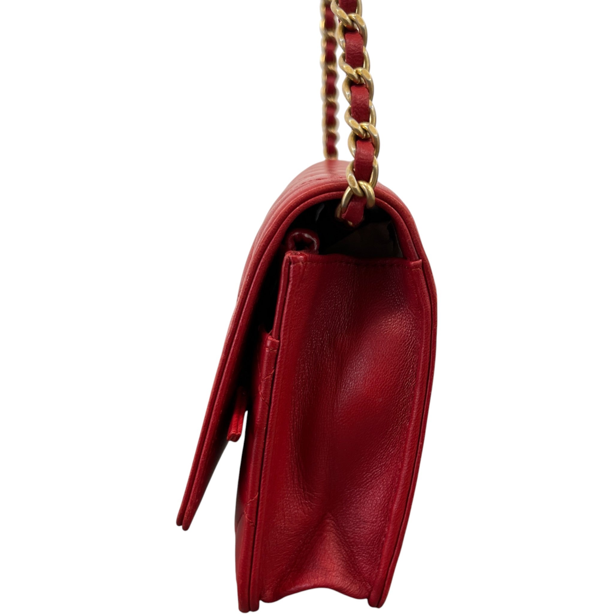 Women's Quilted Bag Red