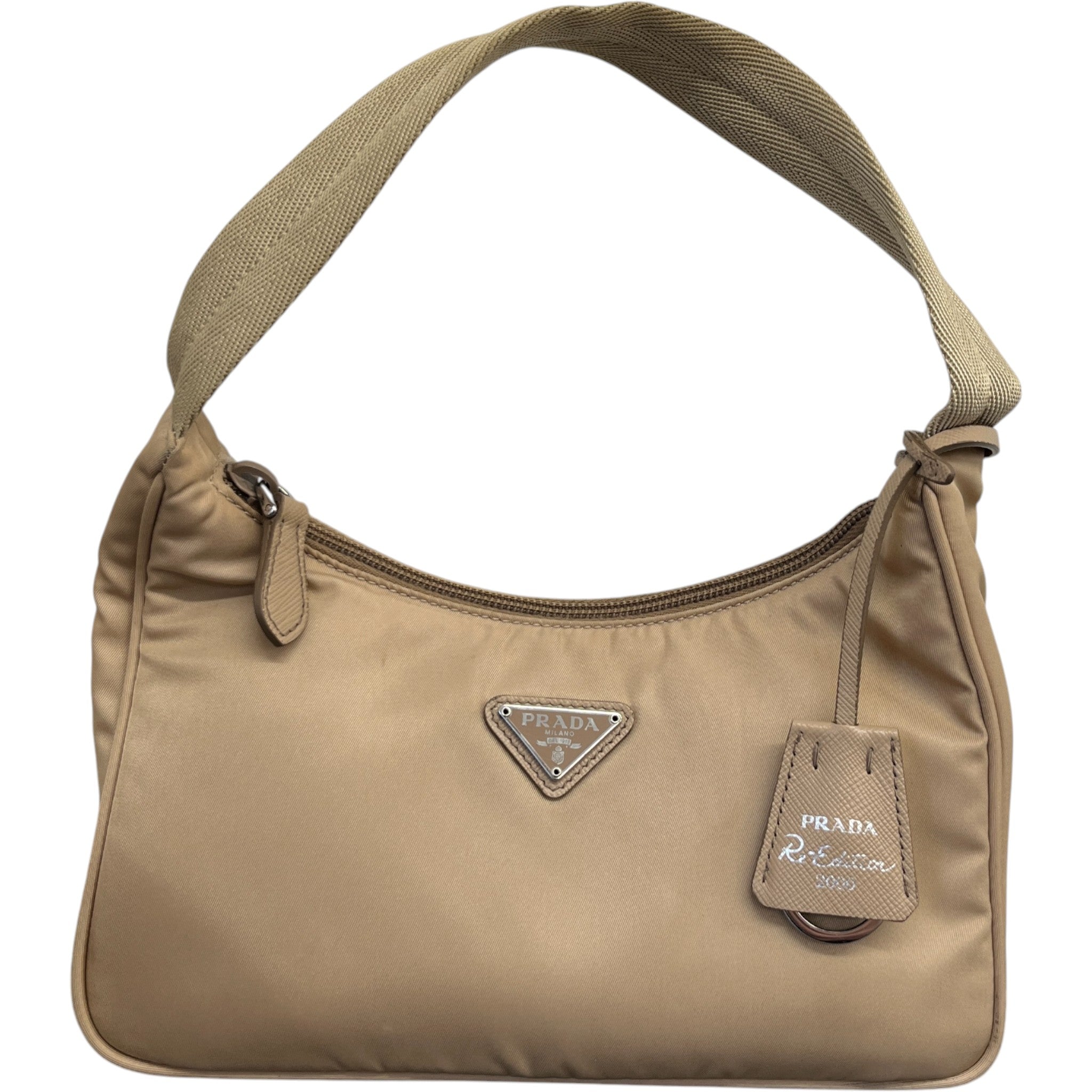 Women's Re-Edition 2000 Handbag Beige