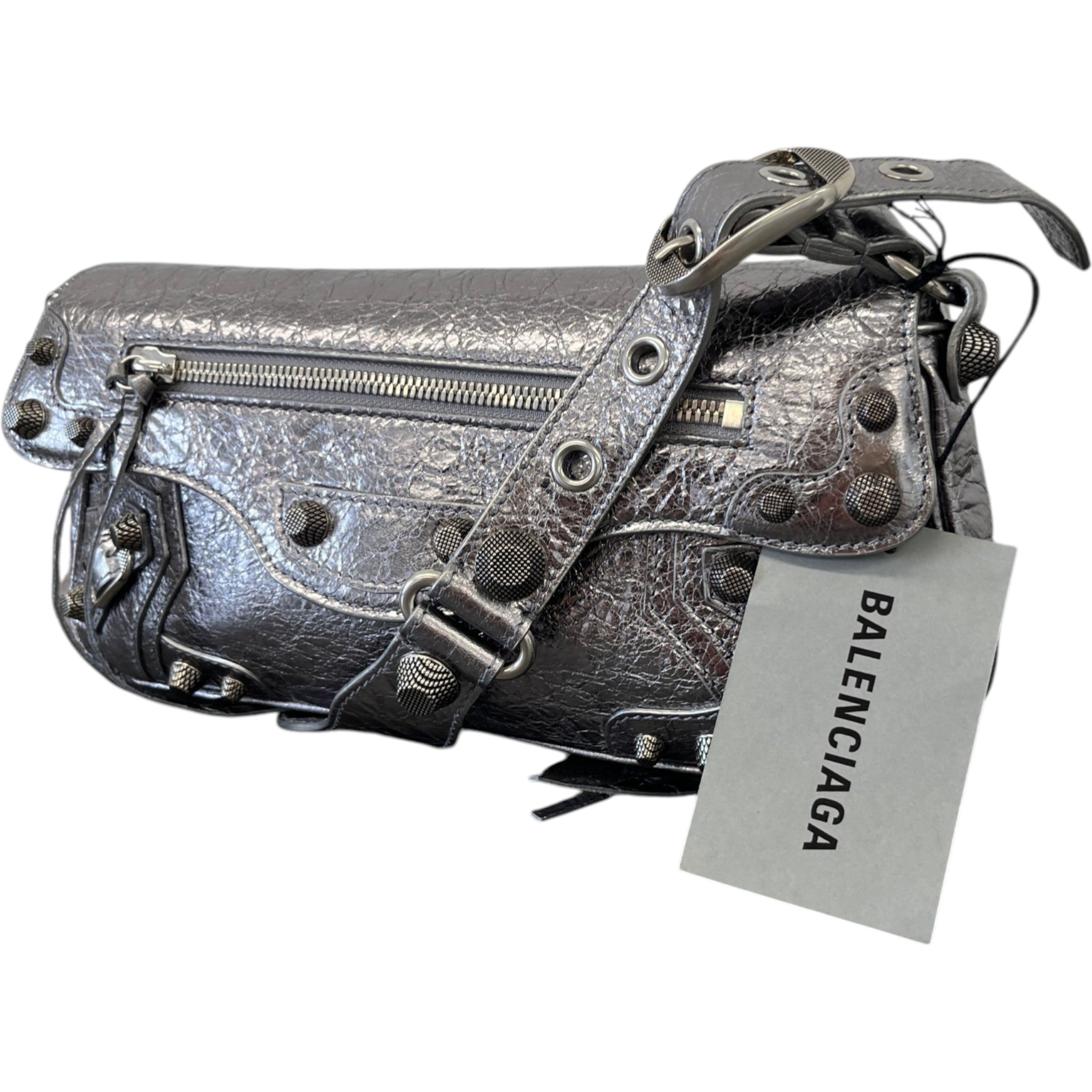 Women's Le Cagole Sling Bag Silver