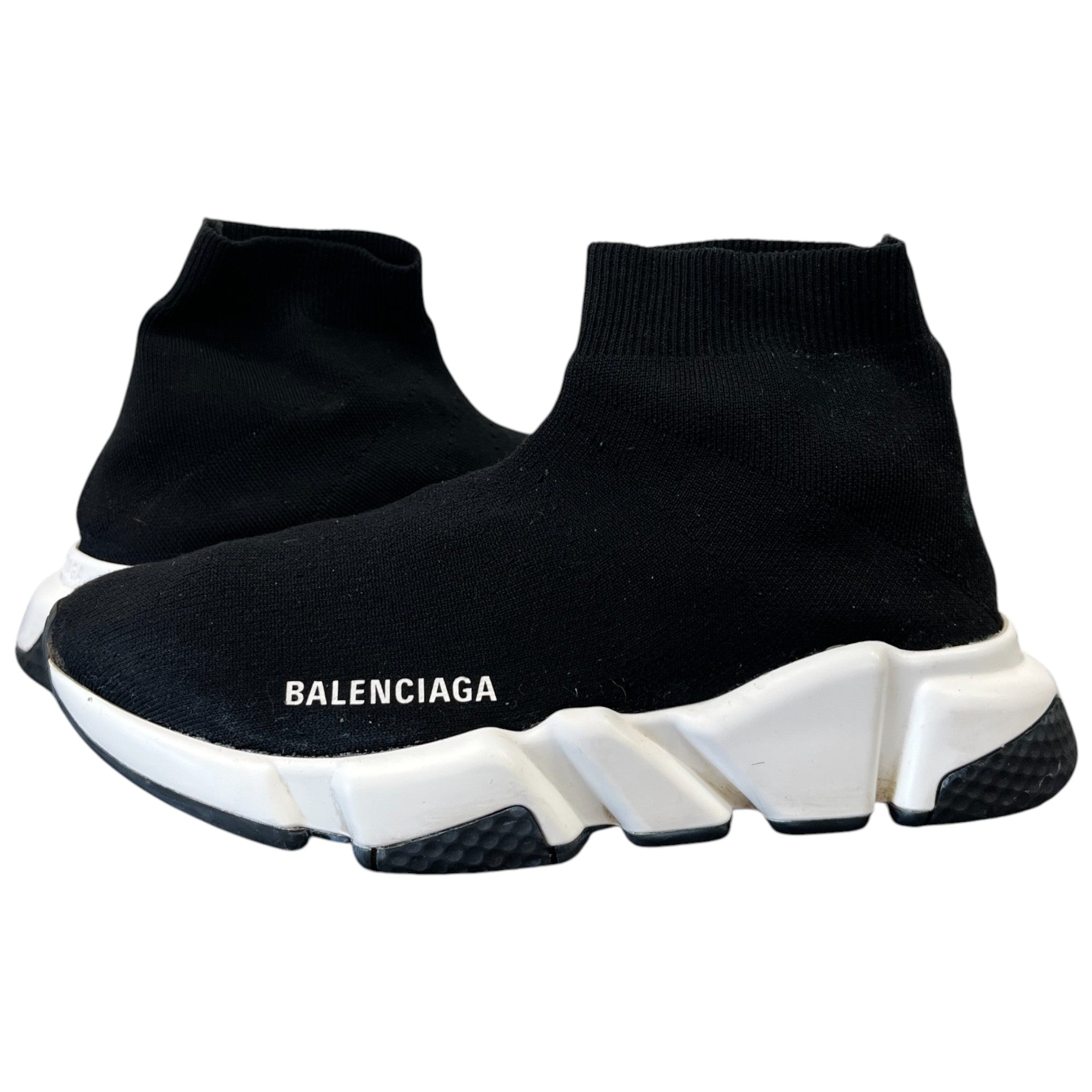 Women's Speed Sock High Trainers Black Size EU 37 / UK 4