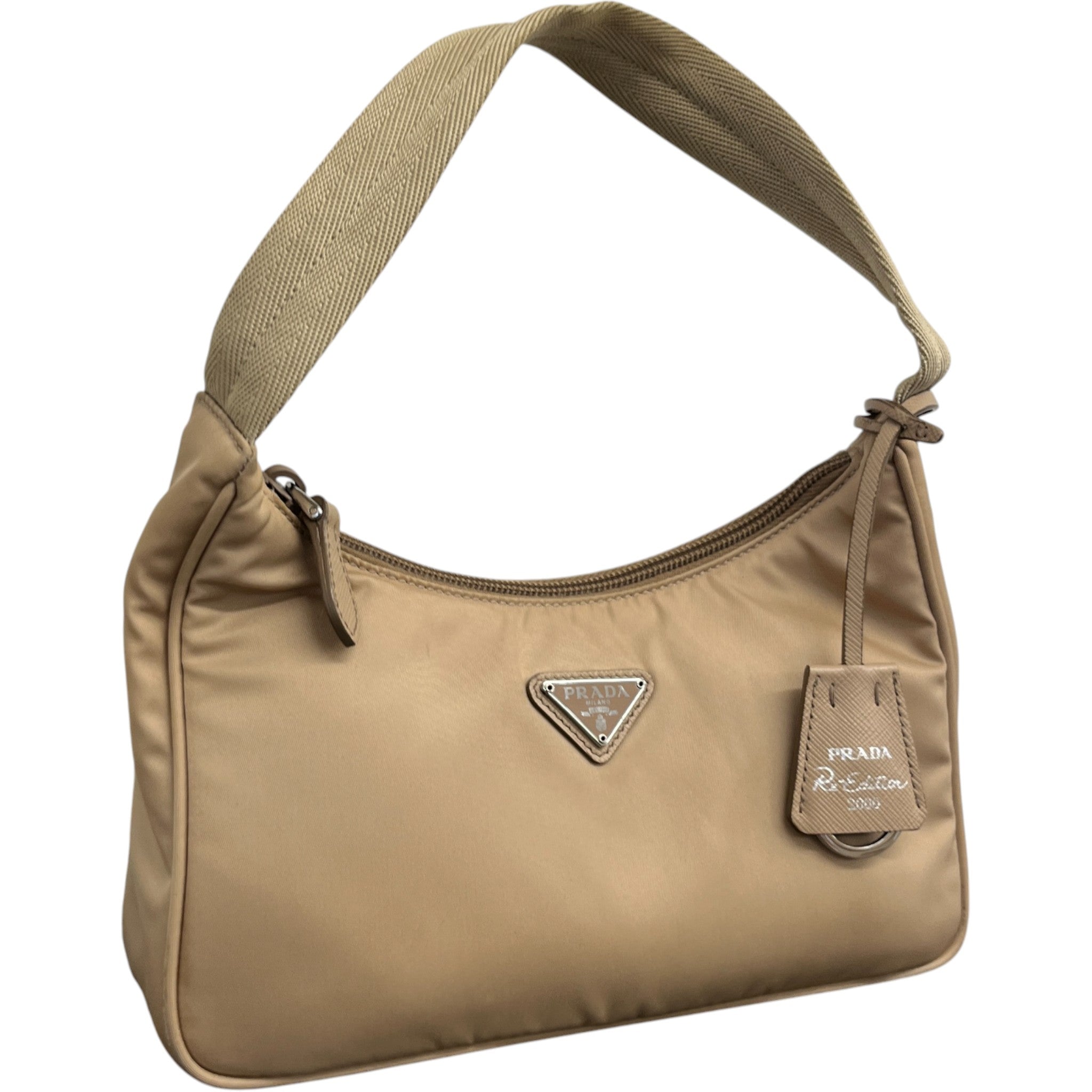 Women's Re-Edition 2000 Handbag Beige