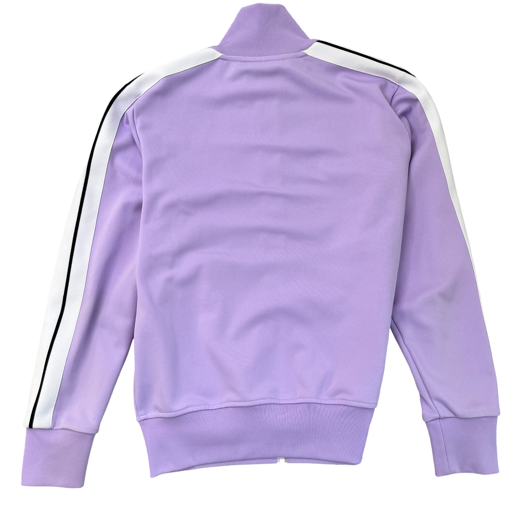 Men's Logo Print Track Jacket Purple Size M