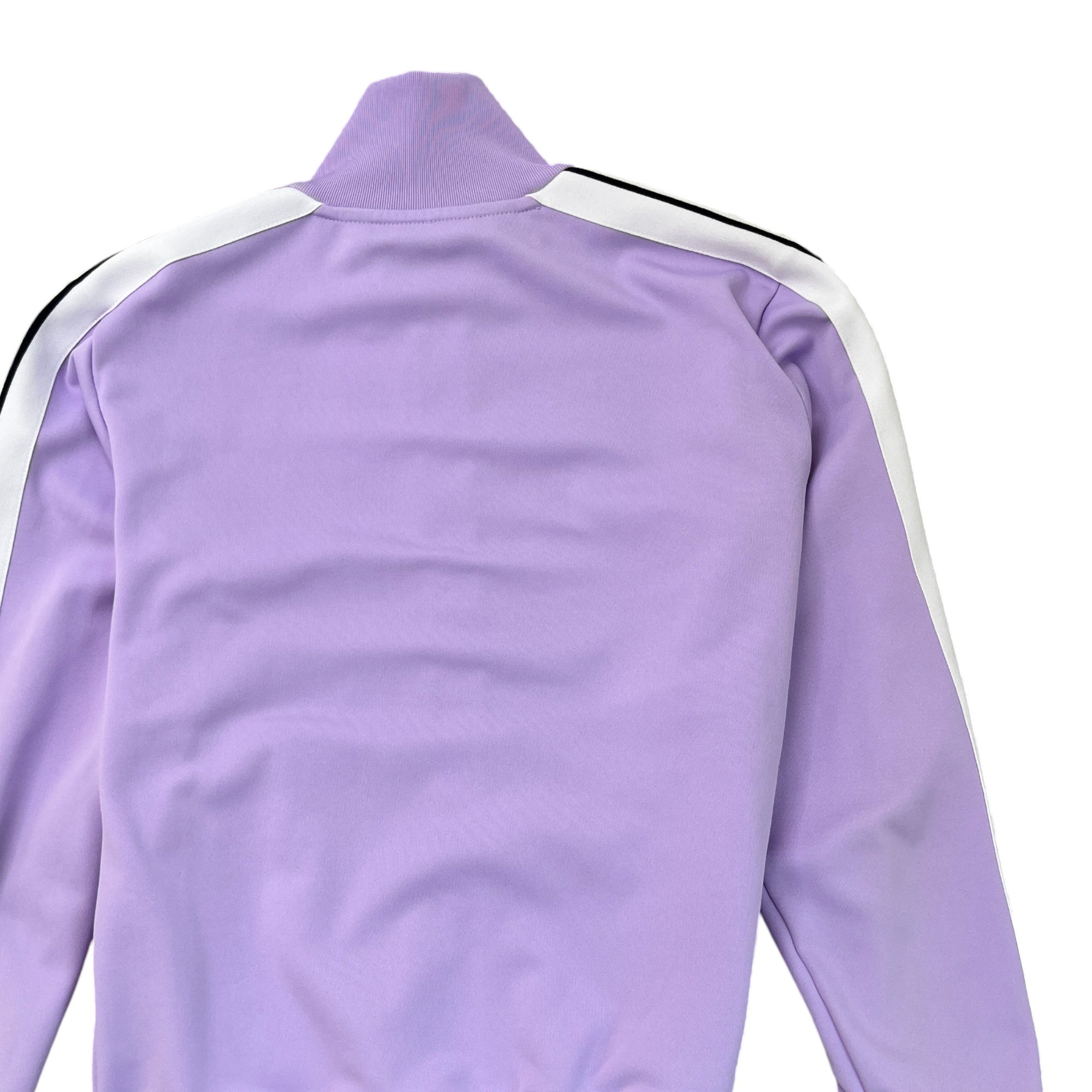 Men's Logo Print Track Jacket Purple Size M