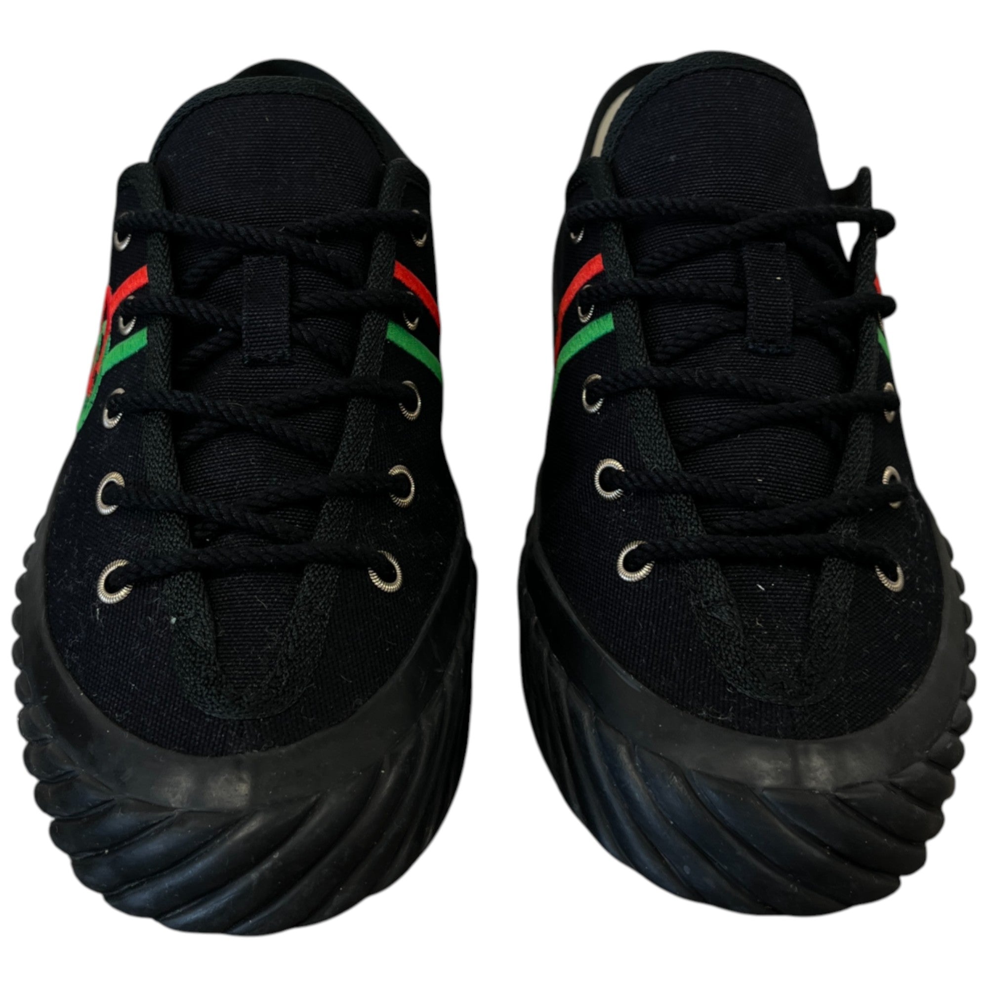 Men's Interlocking G Low Trainers Black Size EU 42 / UK 8