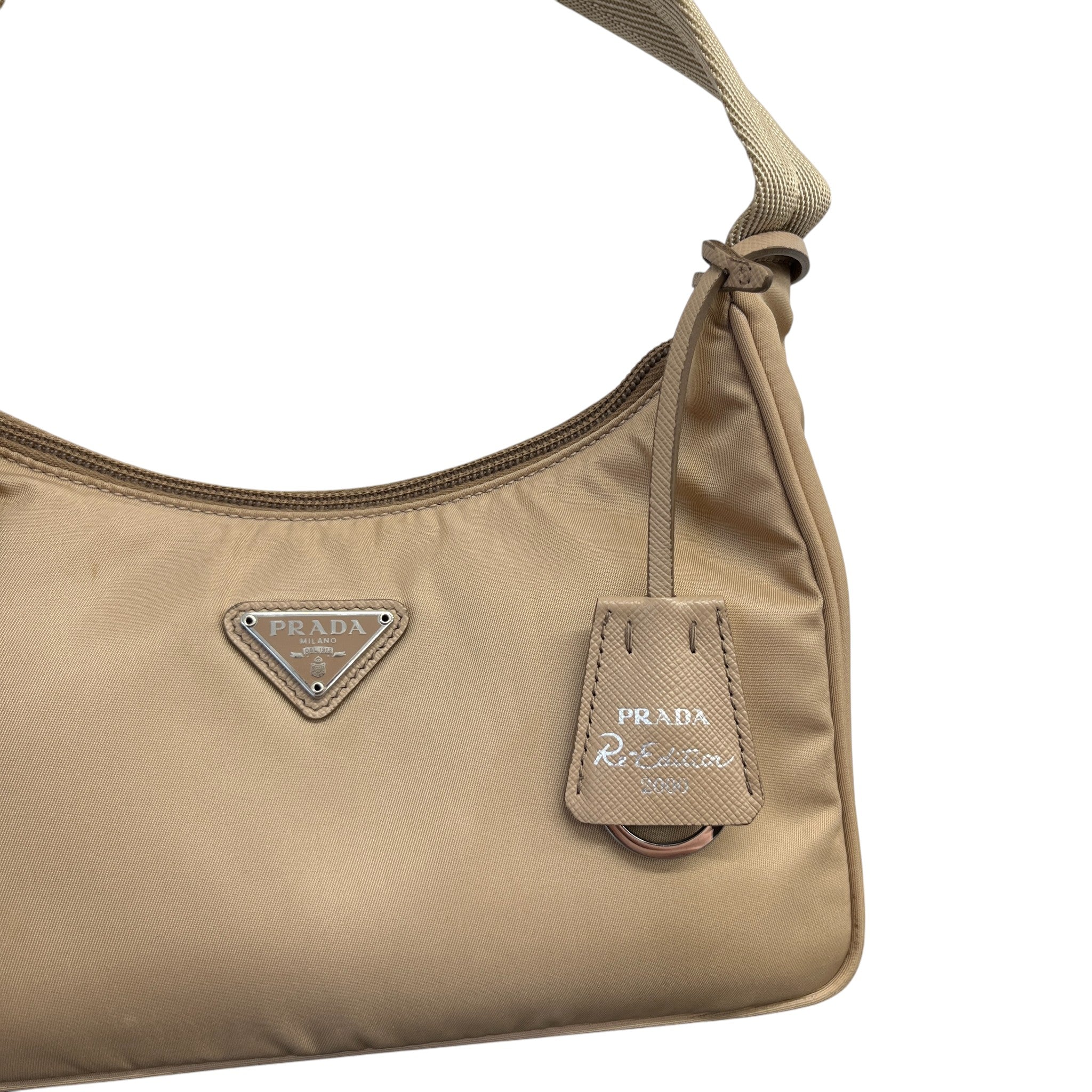 Women's Re-Edition 2000 Handbag Beige