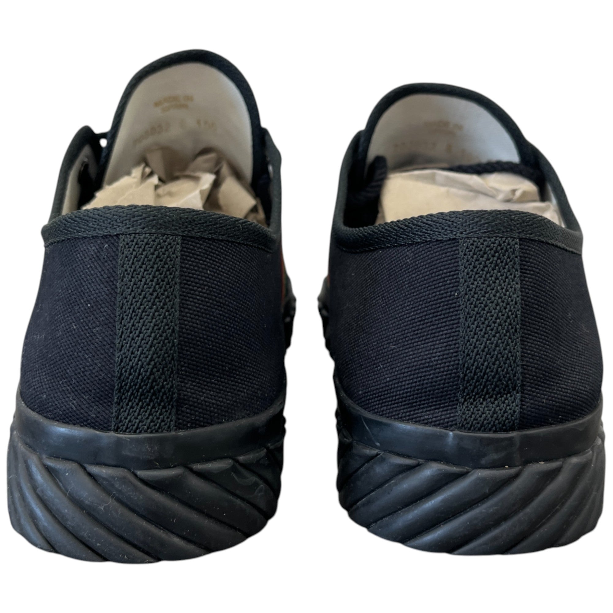 Men's Interlocking G Low Trainers Black Size EU 42 / UK 8